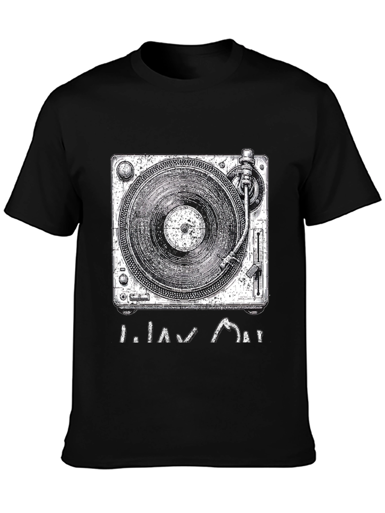 Turntable Graphic Tee - DJ Style