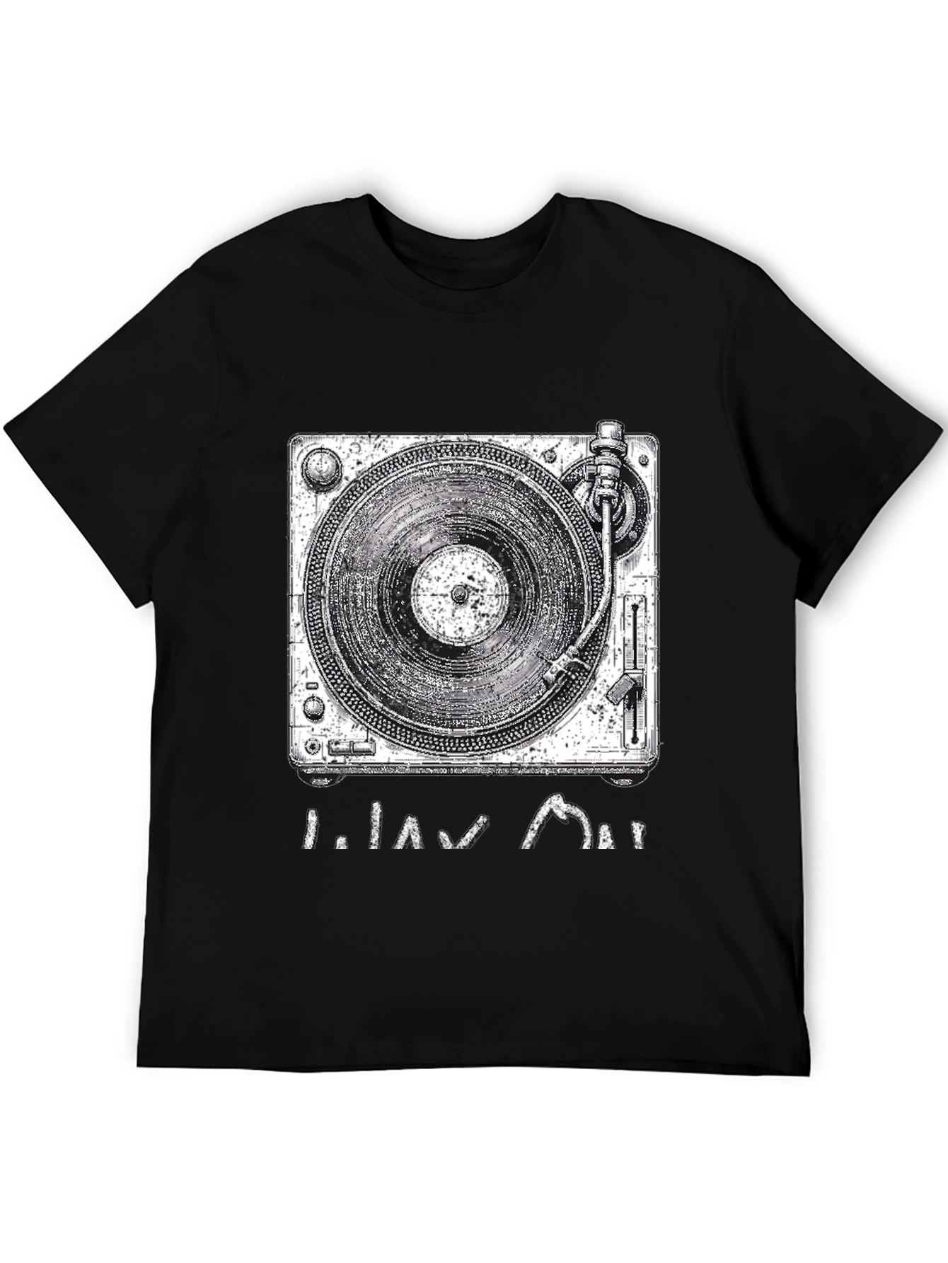 Turntable Graphic Tee - DJ Style