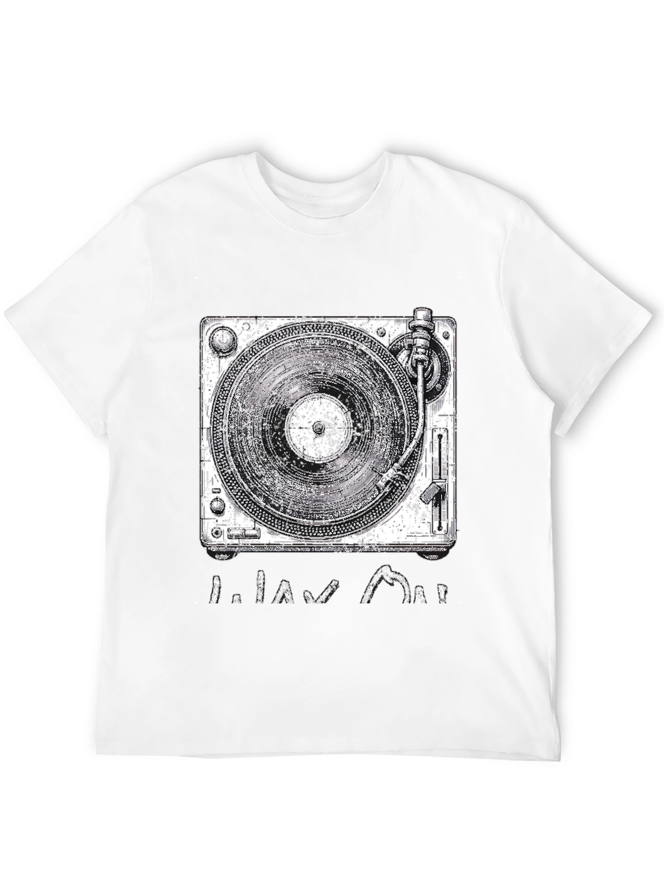 Turntable Graphic Tee - DJ Style