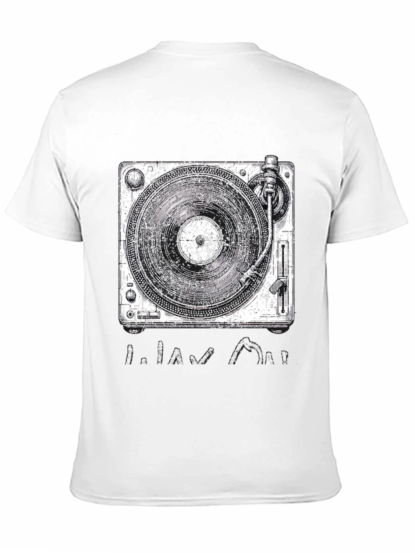 Turntable Graphic Tee - DJ Style