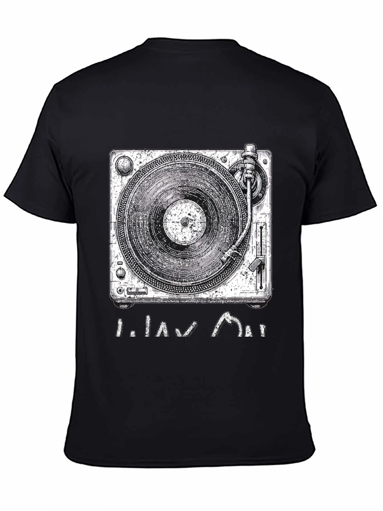 Turntable Graphic Tee - DJ Style