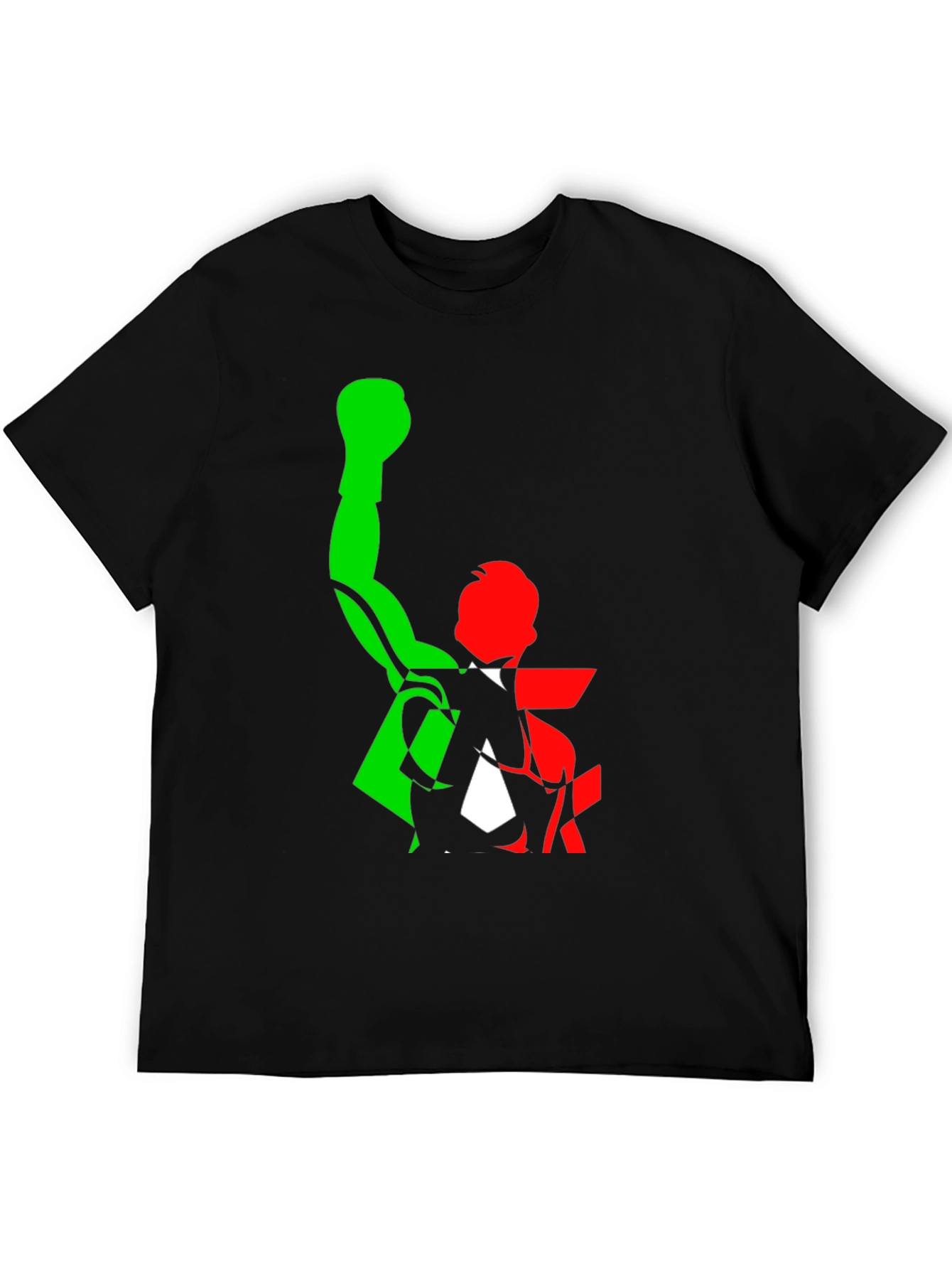 Bold Graphic Tee: Fist & Figure