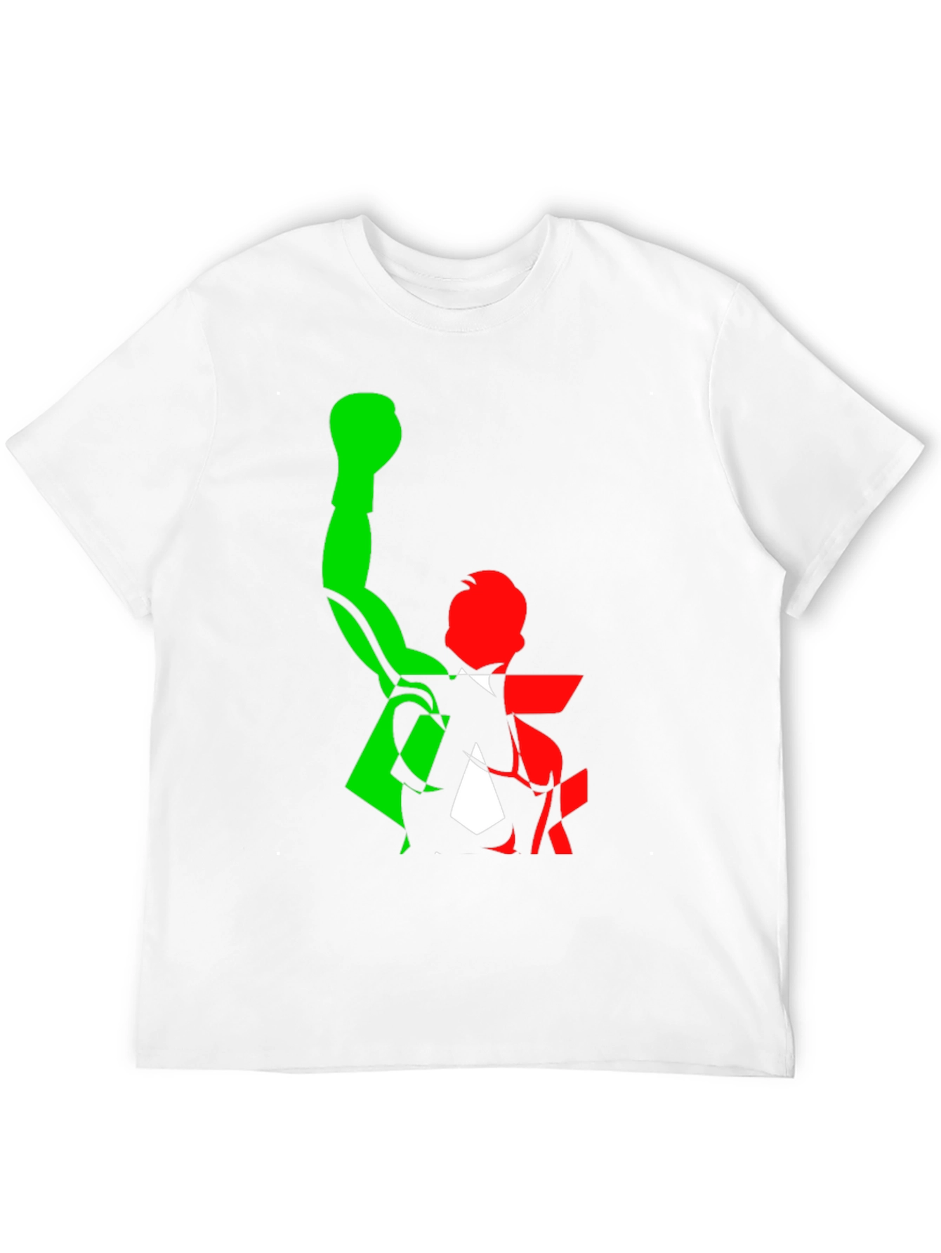 Bold Graphic Tee: Fist & Figure