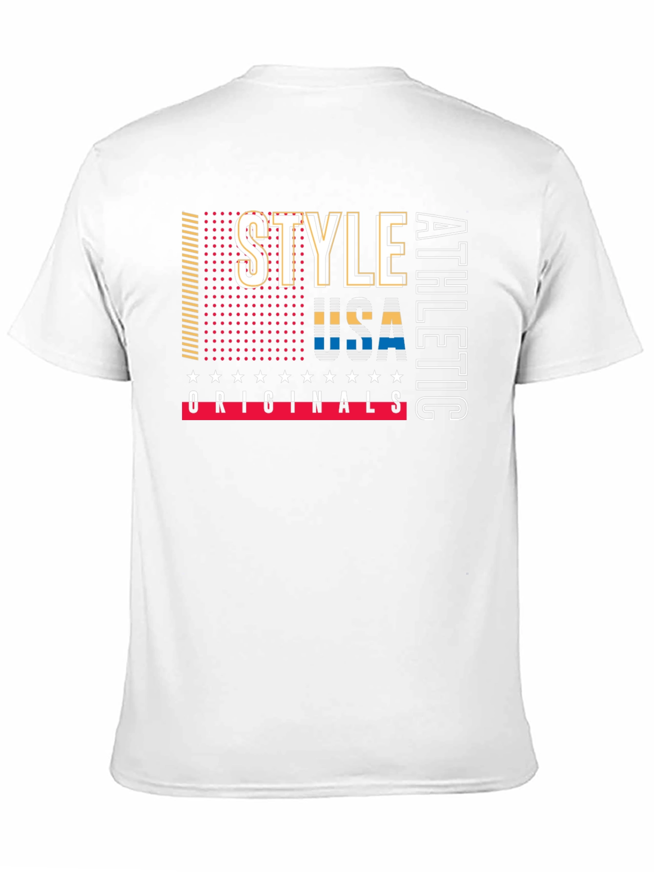 Stylish USA Athletic Originals Black T-Shirt