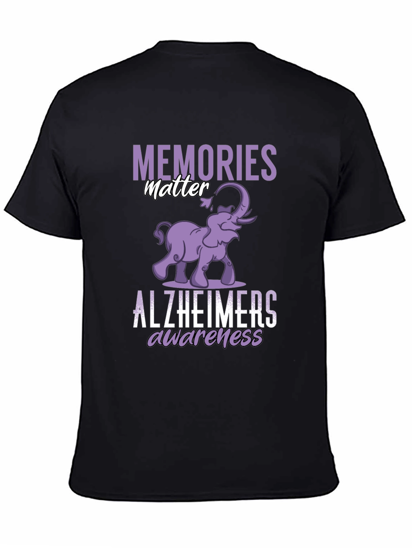 Alzheimers Awareness Graphic T-Shirt