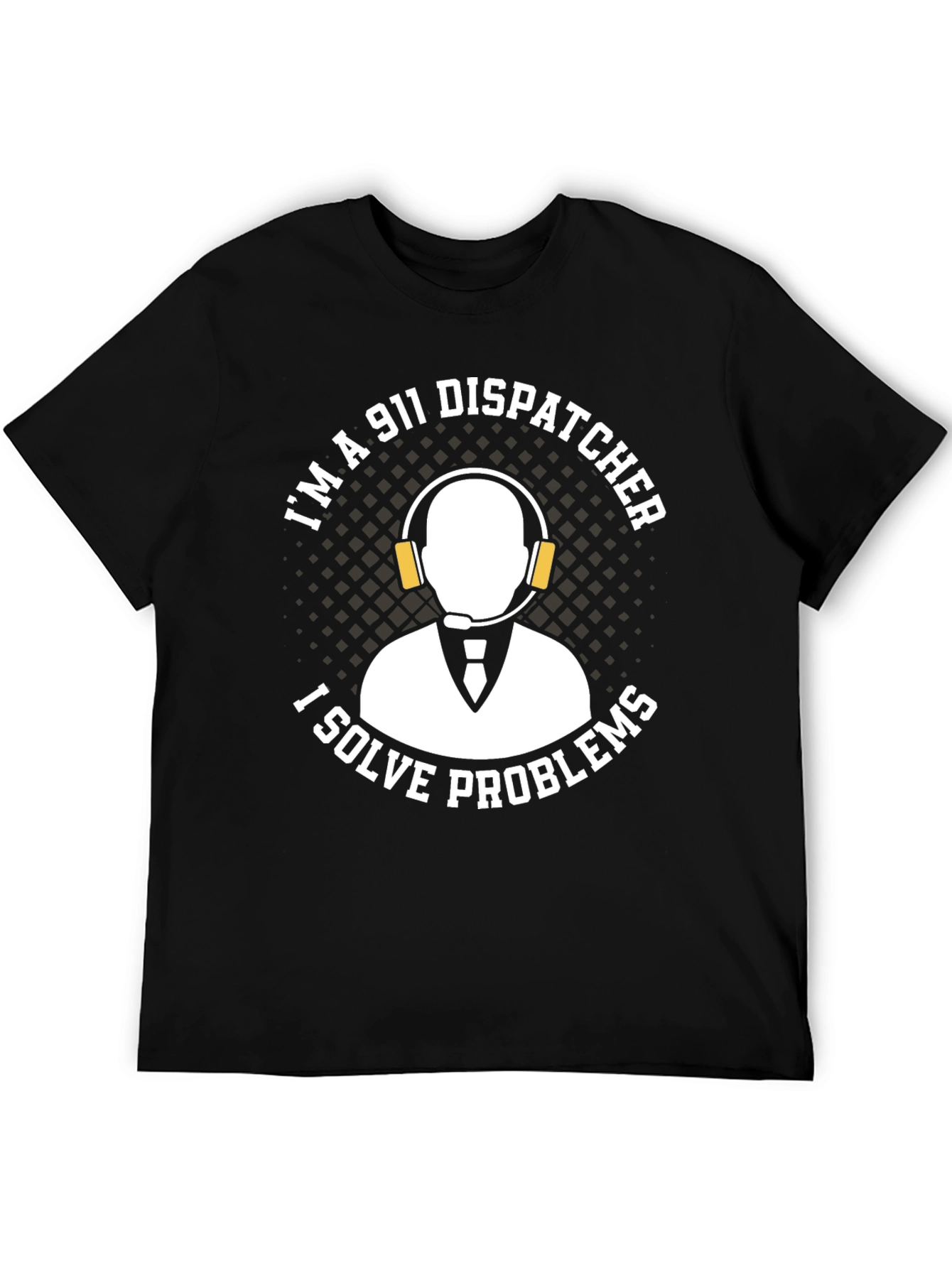 911 Dispatcher Problem Solver Graphic Tee
