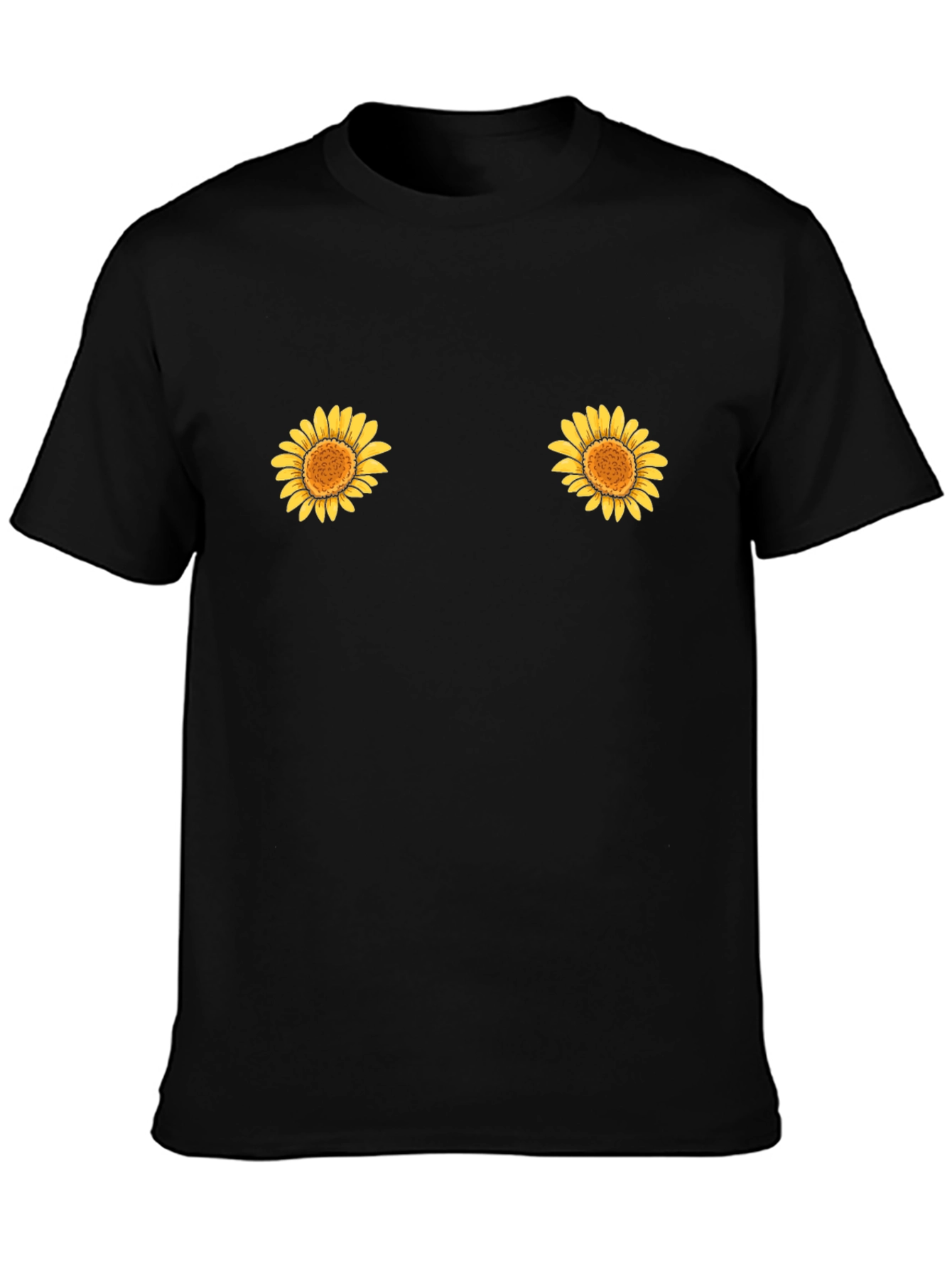 Sunflower Graphic Tee - Novelty Humor T-Shirt