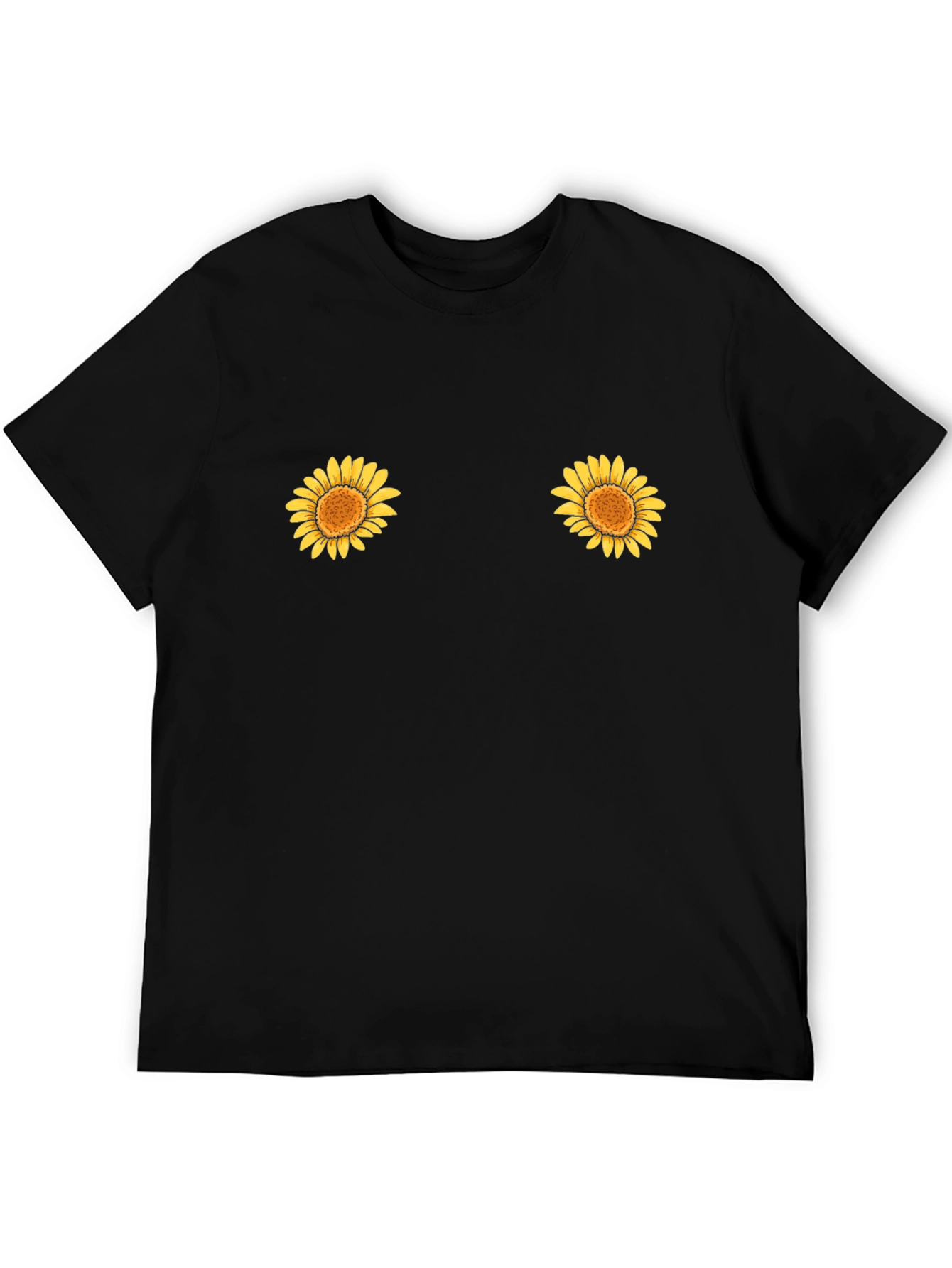 Sunflower Graphic Tee - Novelty Humor T-Shirt