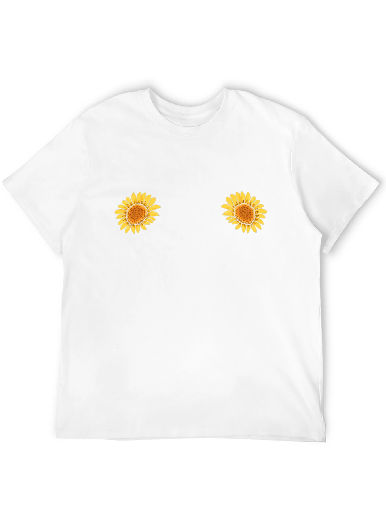 Sunflower Graphic Tee - Novelty Humor T-Shirt