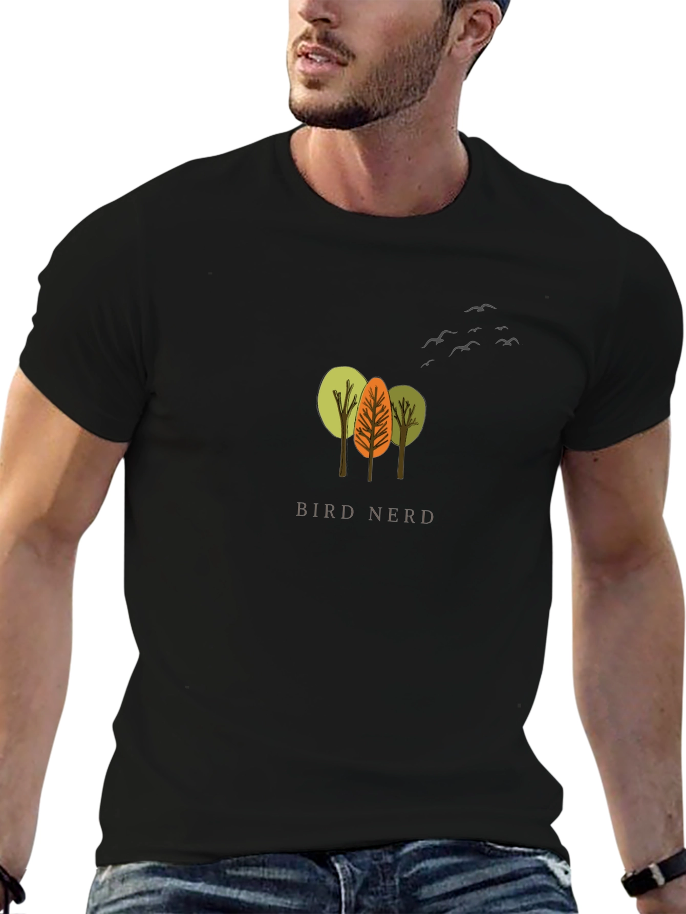 Bird Nerd Graphic Tee - Nature Lovers T-Shirt