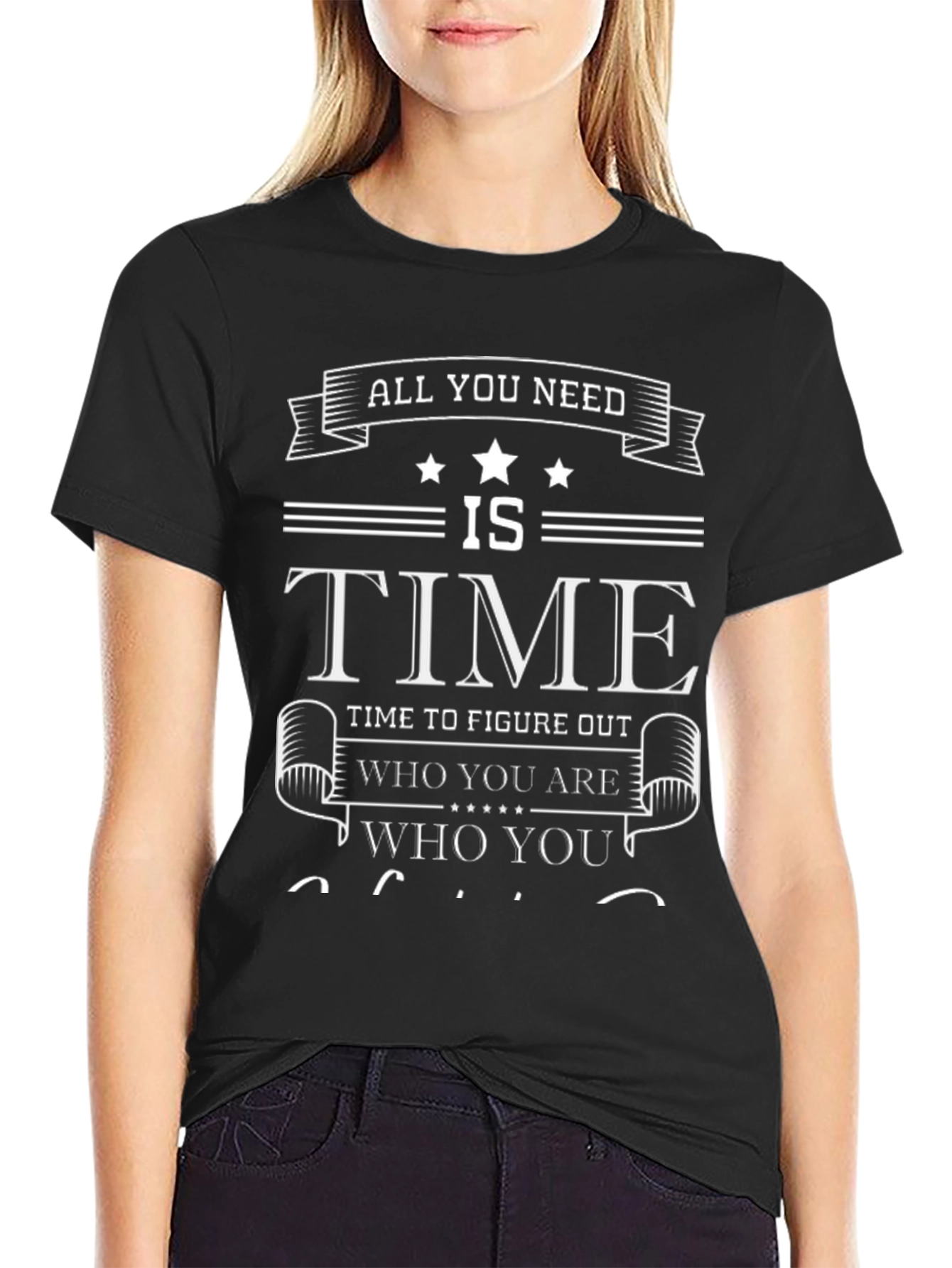 Time to Figure Out Who You Are Graphic T-Shirt