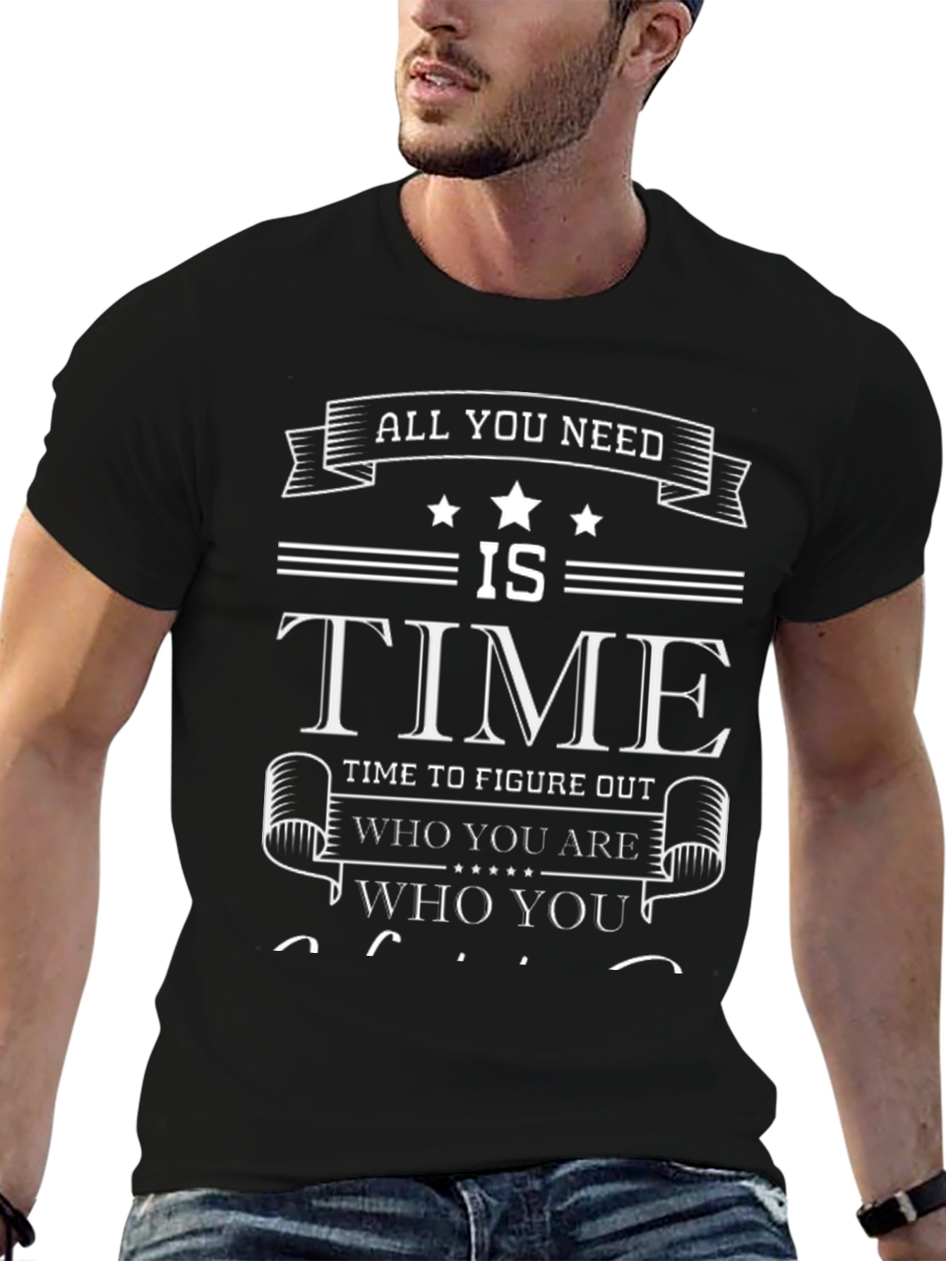 Time to Figure Out Who You Are Graphic T-Shirt