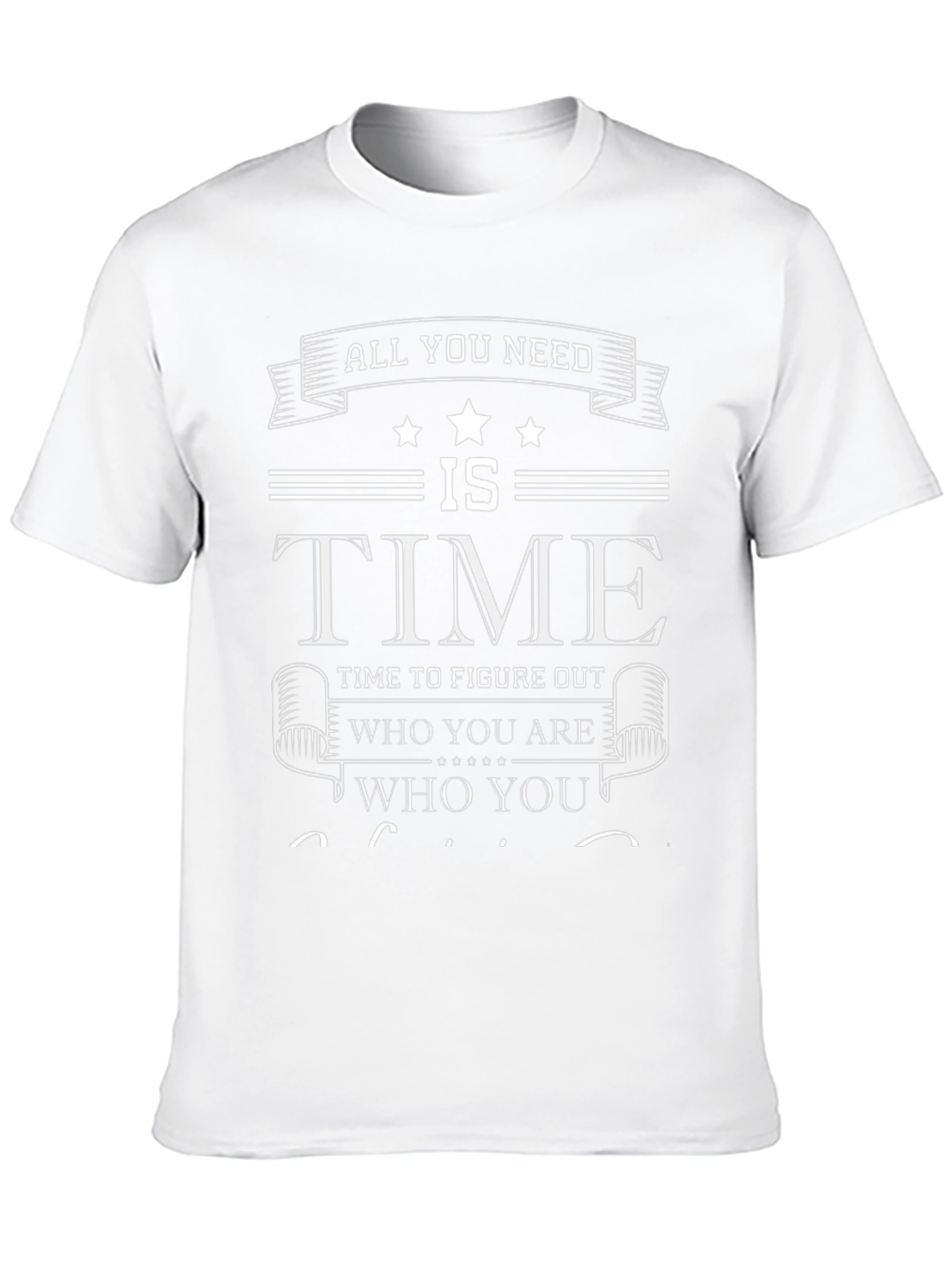 Time to Figure Out Who You Are Graphic T-Shirt