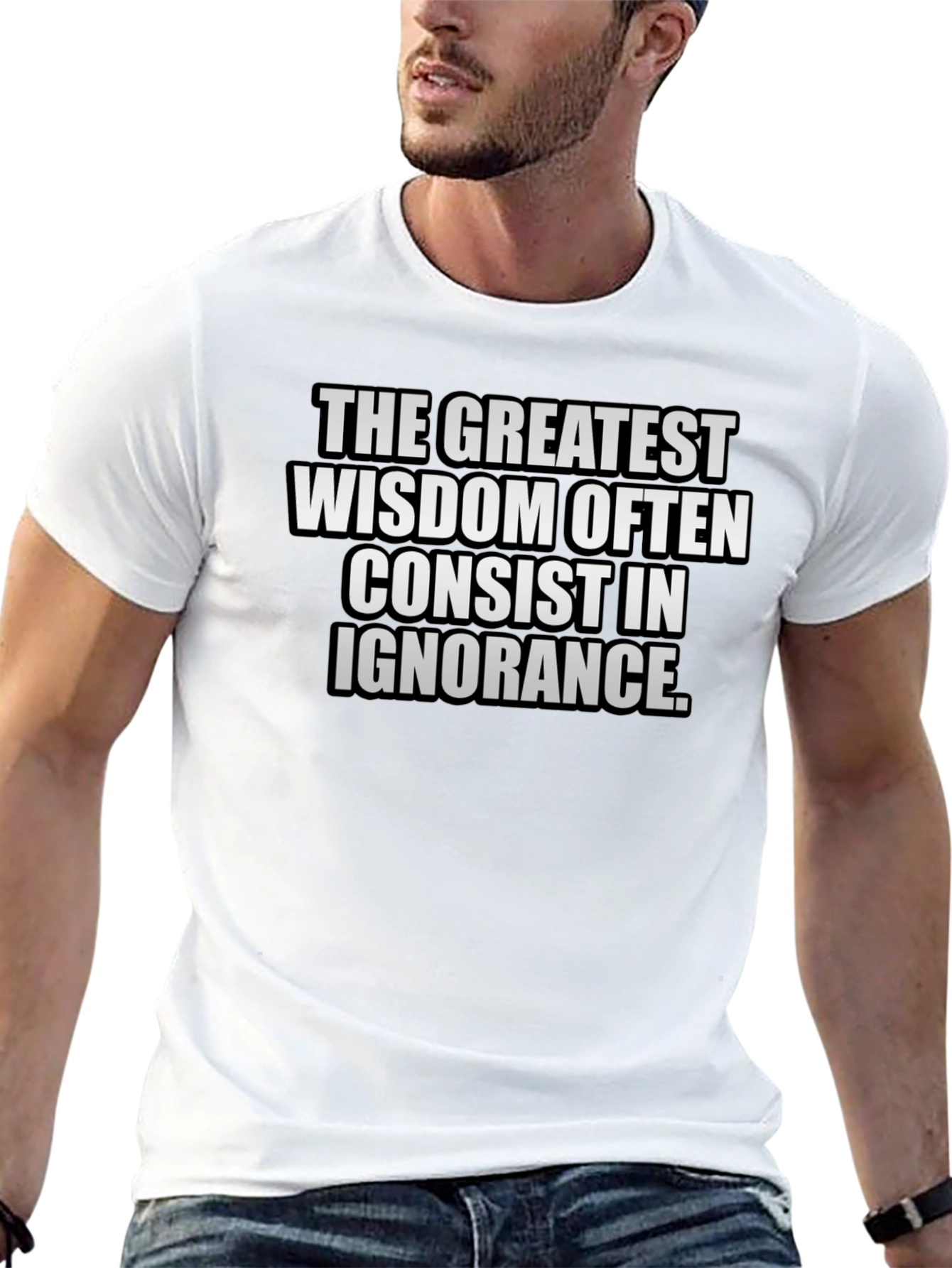 Wisdom in Ignorance Graphic T-Shirt