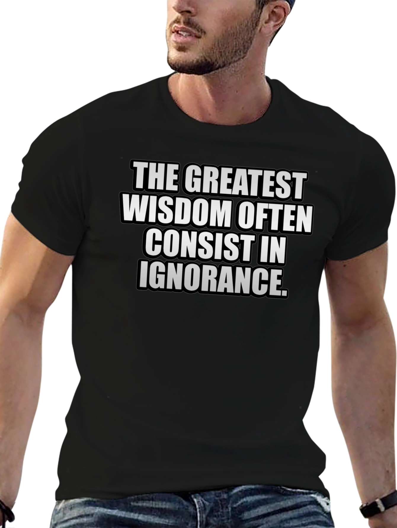 Wisdom in Ignorance Graphic T-Shirt