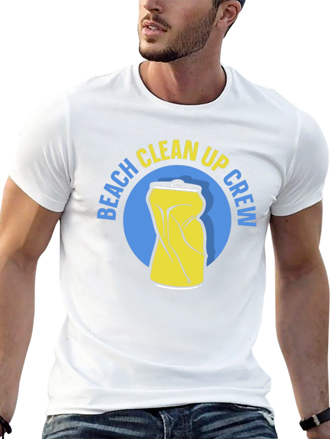Beach Clean Up Crew T-Shirt - Black