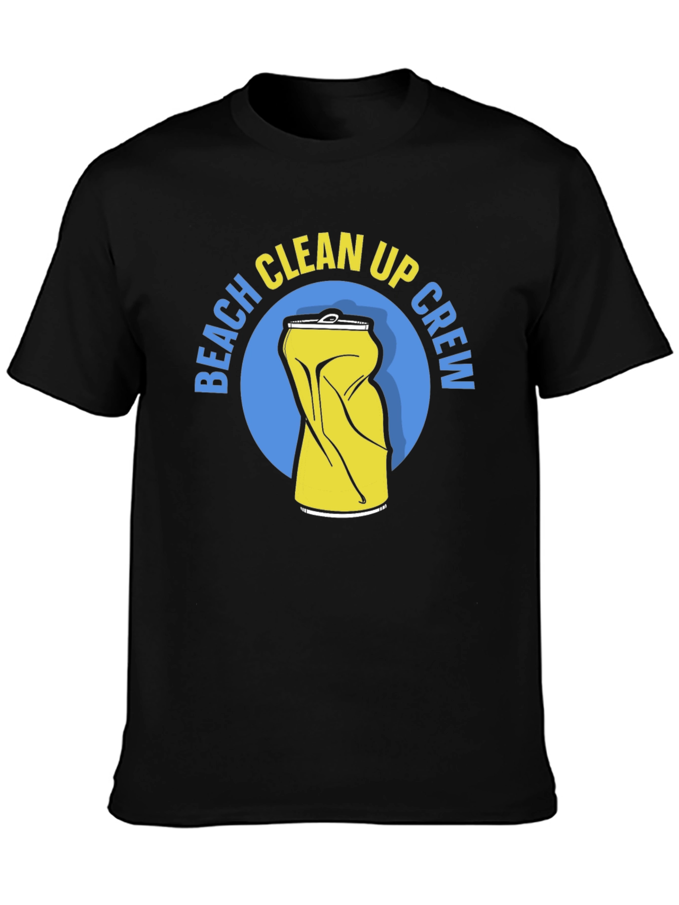 Beach Clean Up Crew T-Shirt - Black
