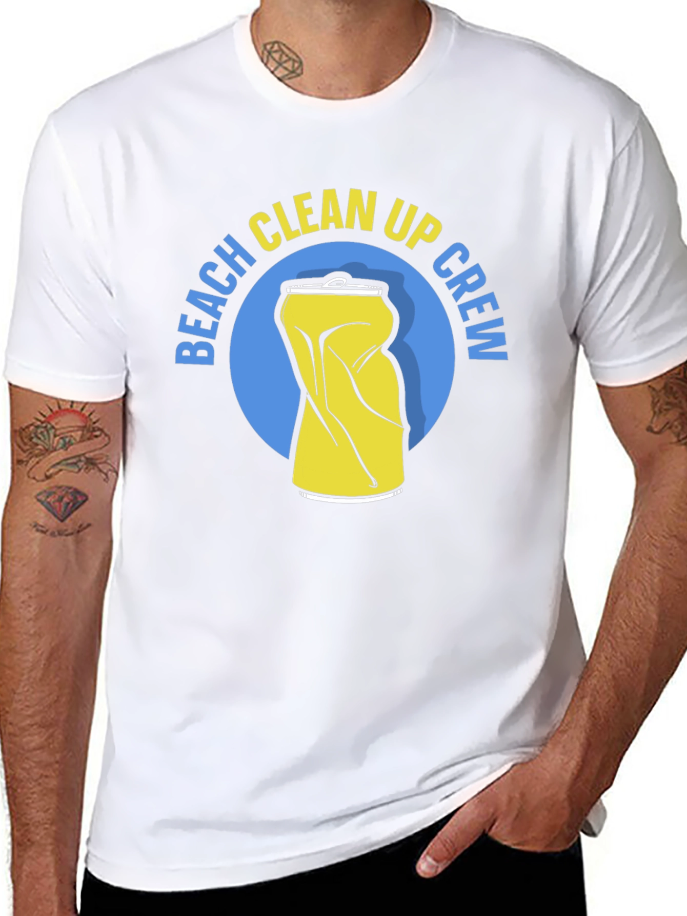 Beach Clean Up Crew T-Shirt - Black