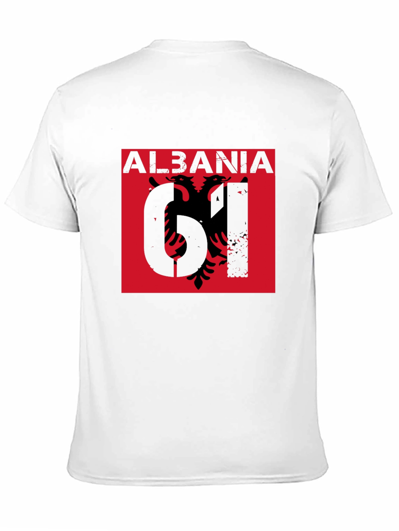 Albania Eagle Graphic Tee - Black