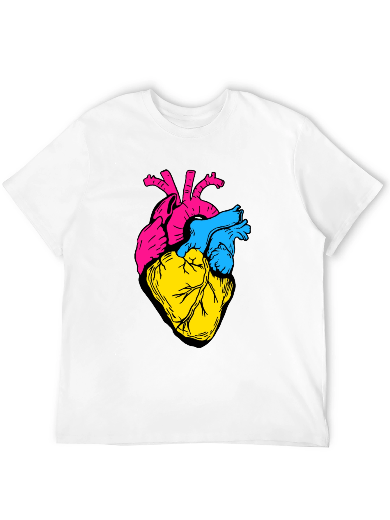 Anatomical Heart Tee - Bold Graphic Print