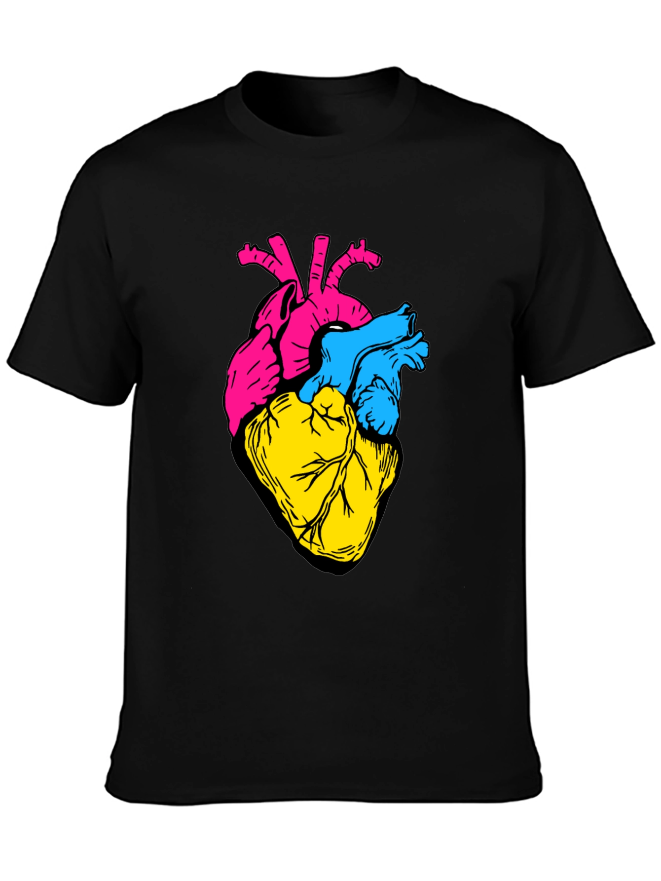 Anatomical Heart Tee - Bold Graphic Print