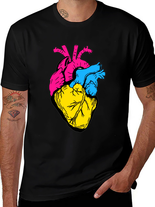 Anatomical Heart Tee - Bold Graphic Print