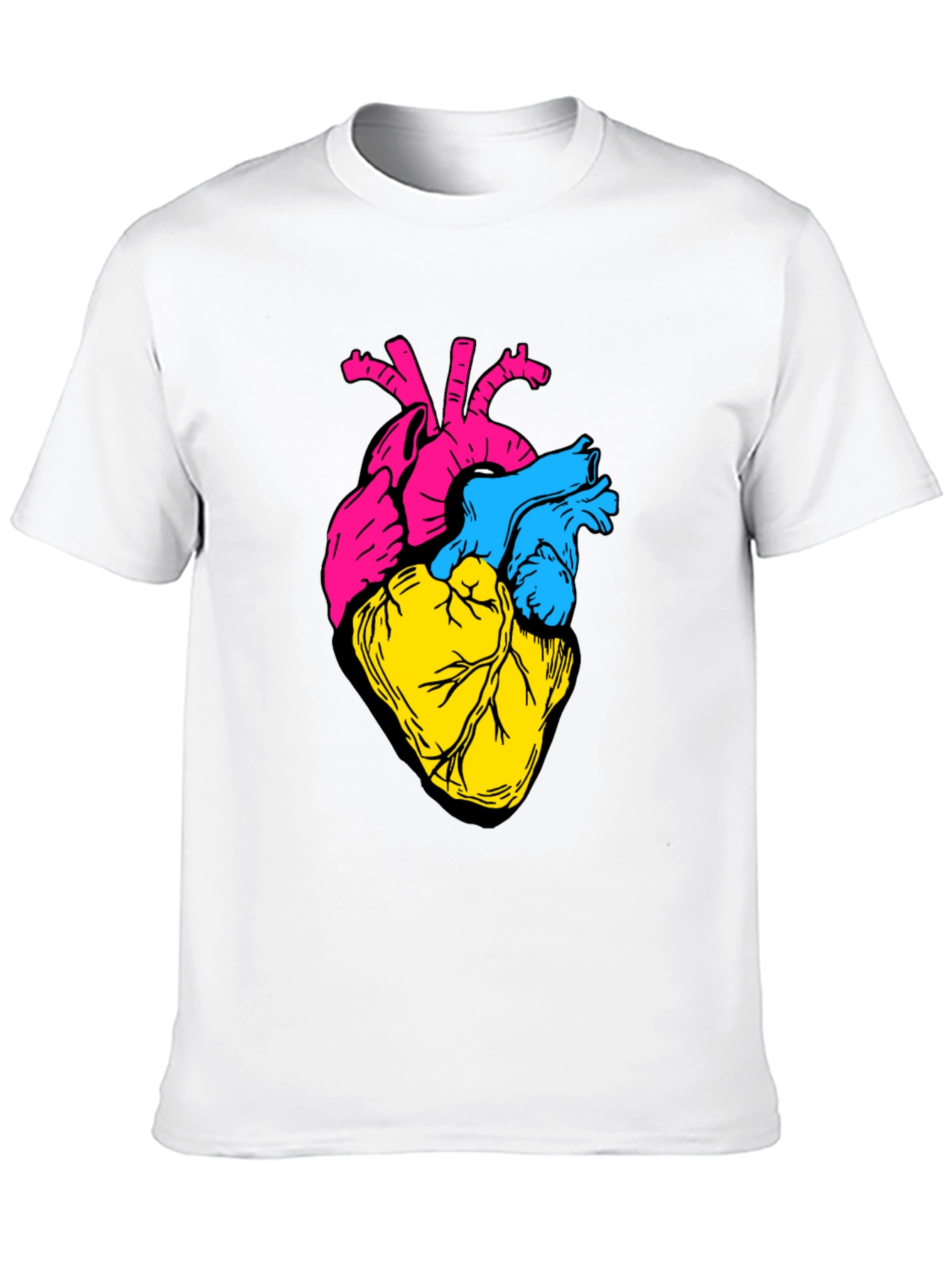 Anatomical Heart Tee - Bold Graphic Print