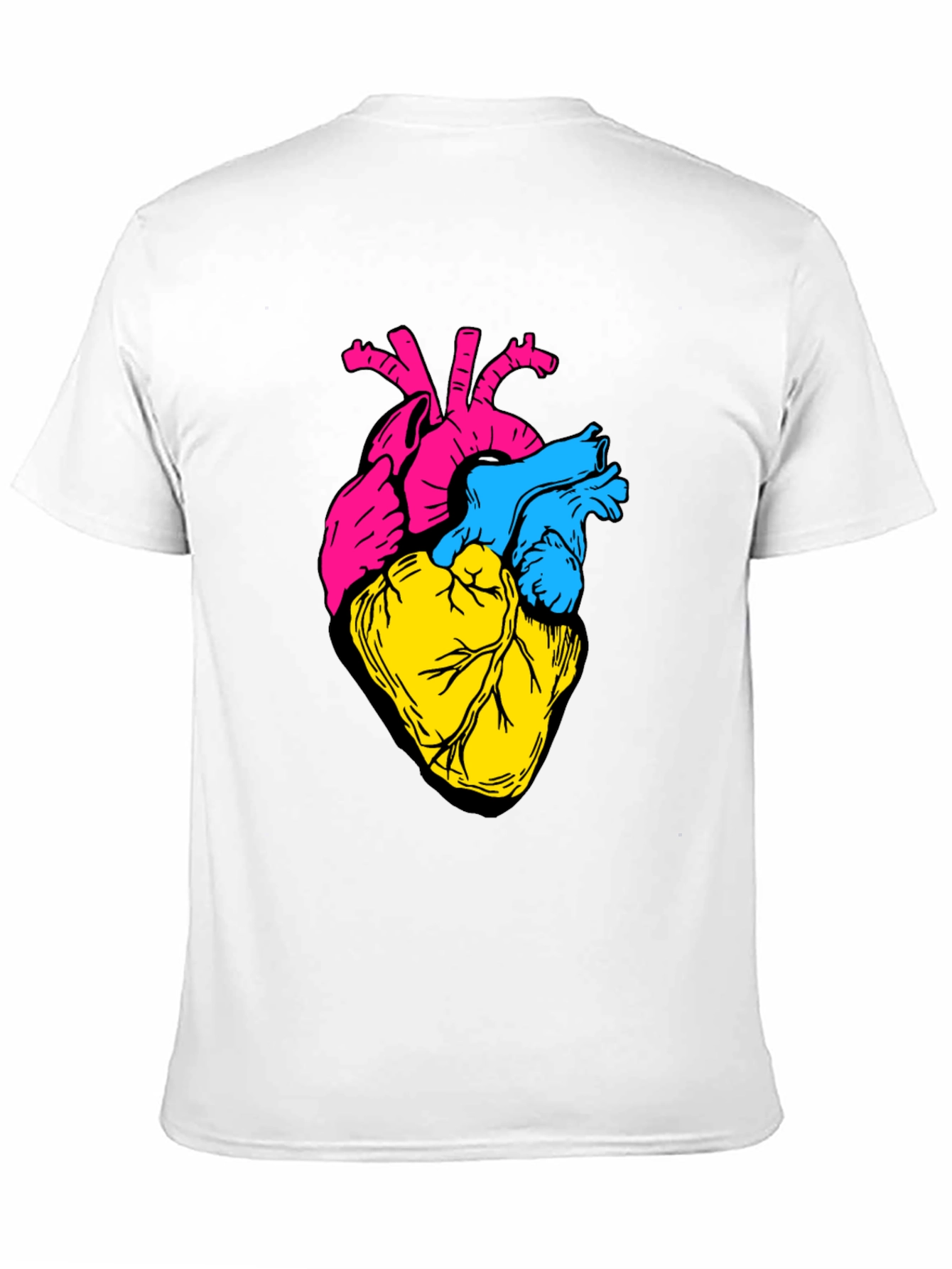 Anatomical Heart Tee - Bold Graphic Print