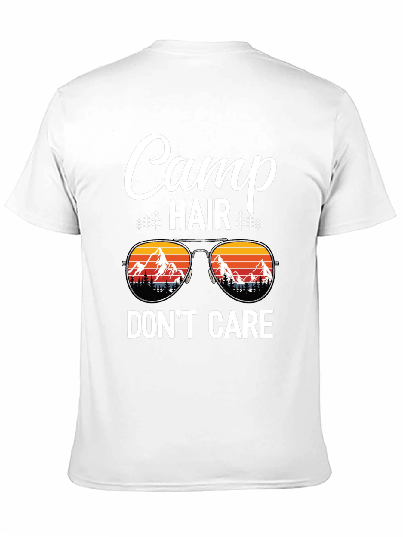 Camp Hair Dont Care Graphic T-Shirt