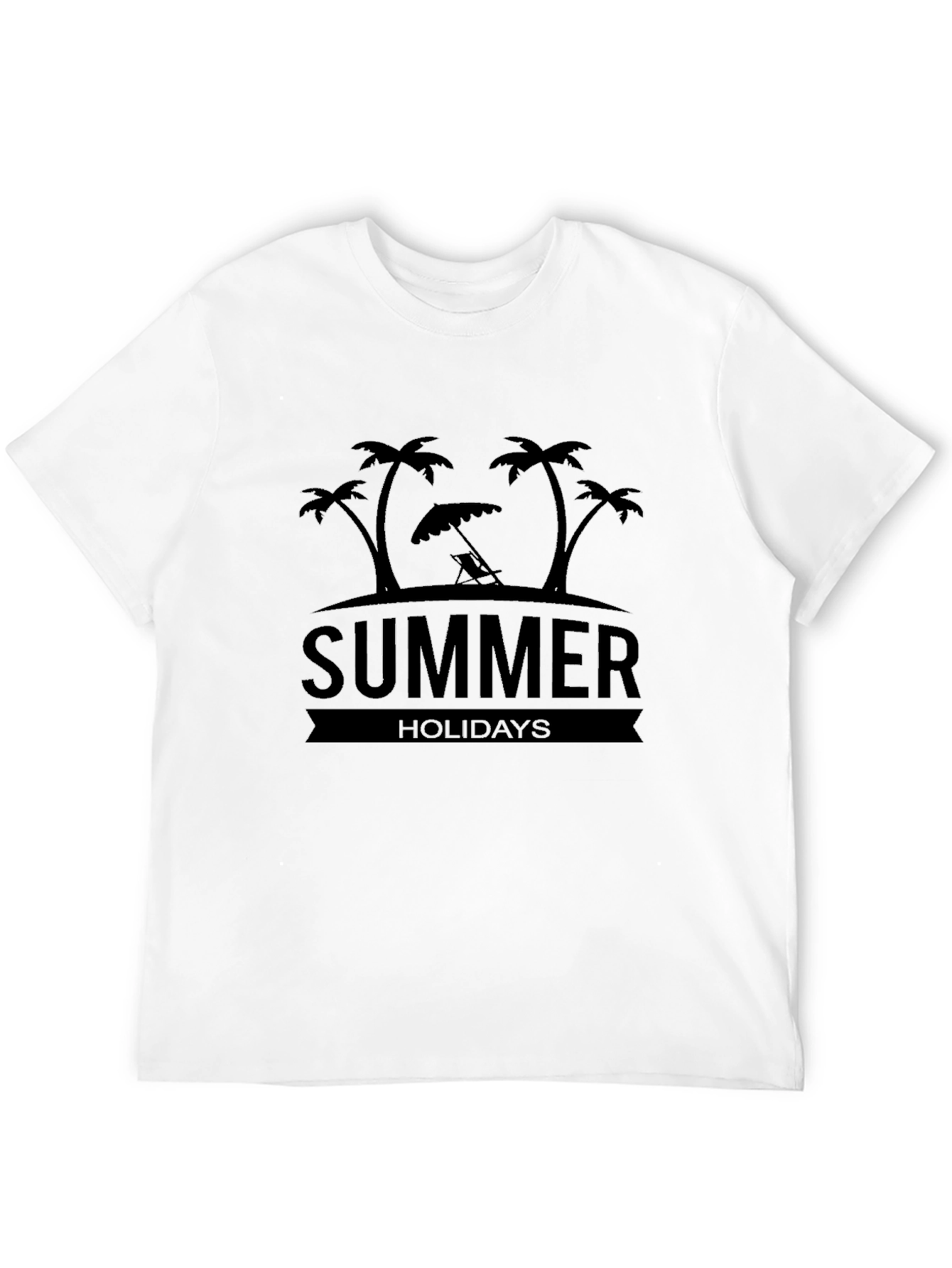 Summer Holiday Palm Tee - Mens Short Sleeve