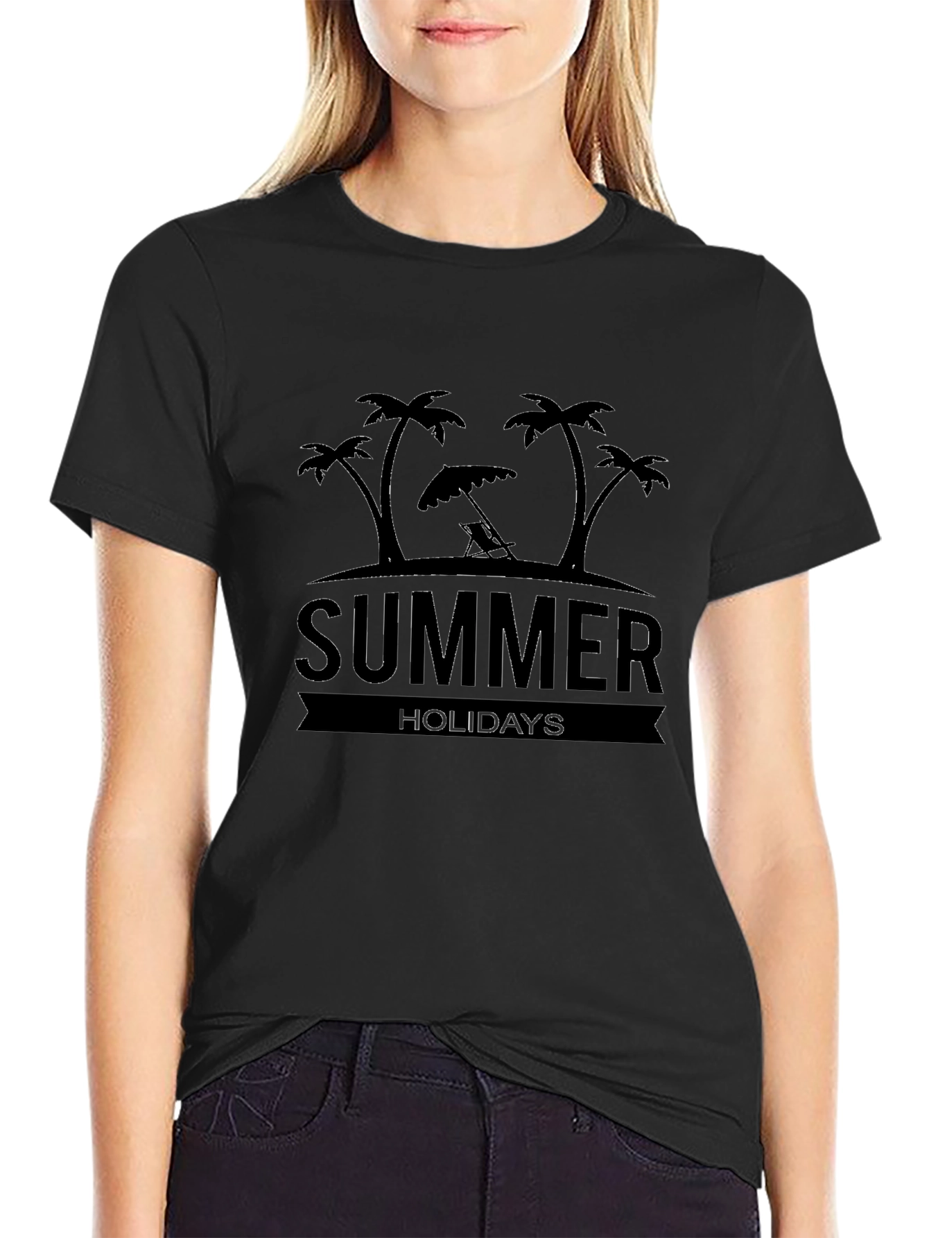 Summer Holiday Palm Tee - Mens Short Sleeve