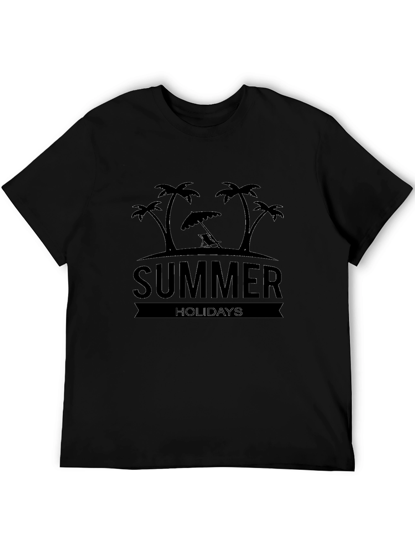 Summer Holiday Palm Tee - Mens Short Sleeve