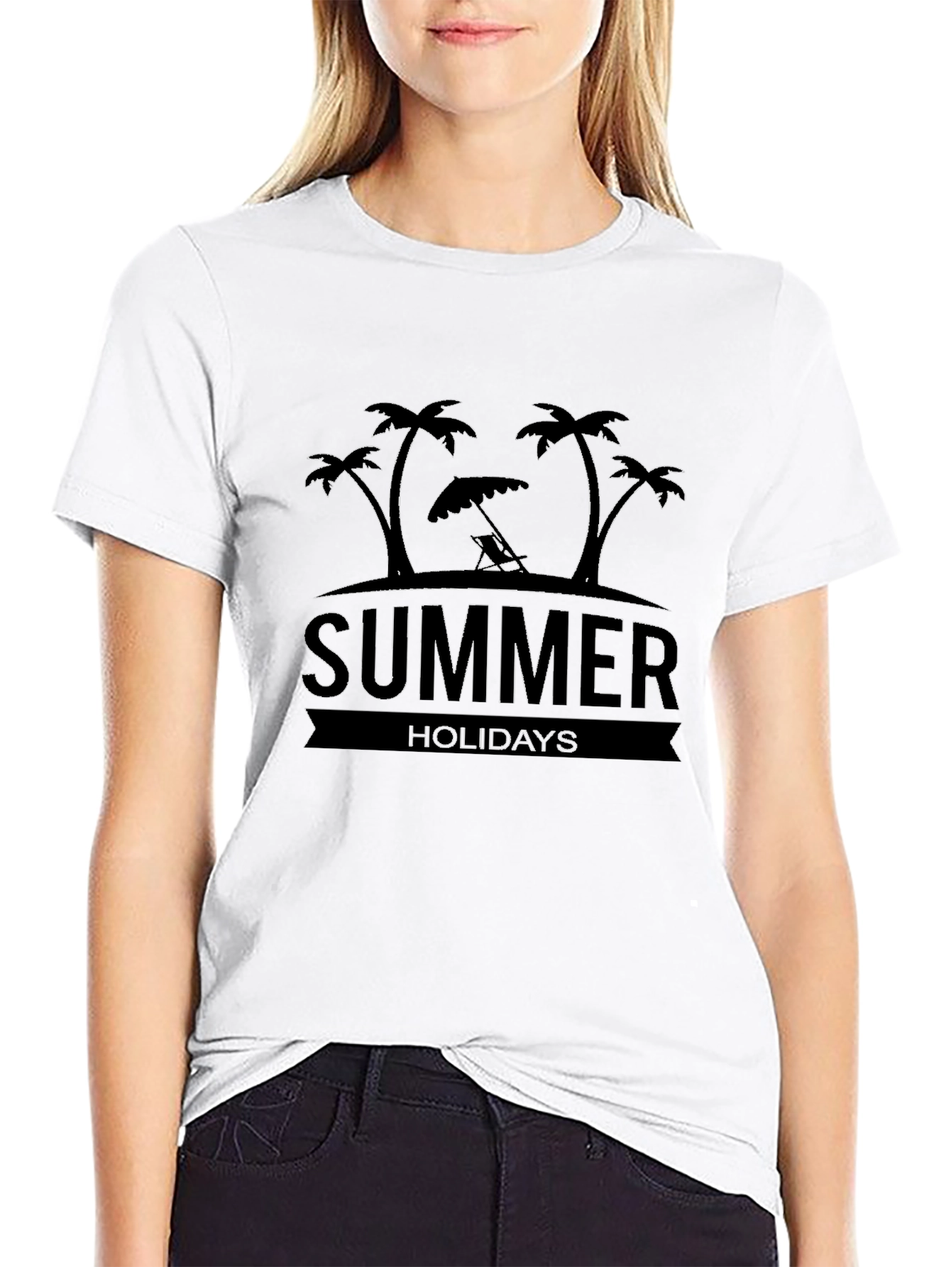 Summer Holiday Palm Tee - Mens Short Sleeve