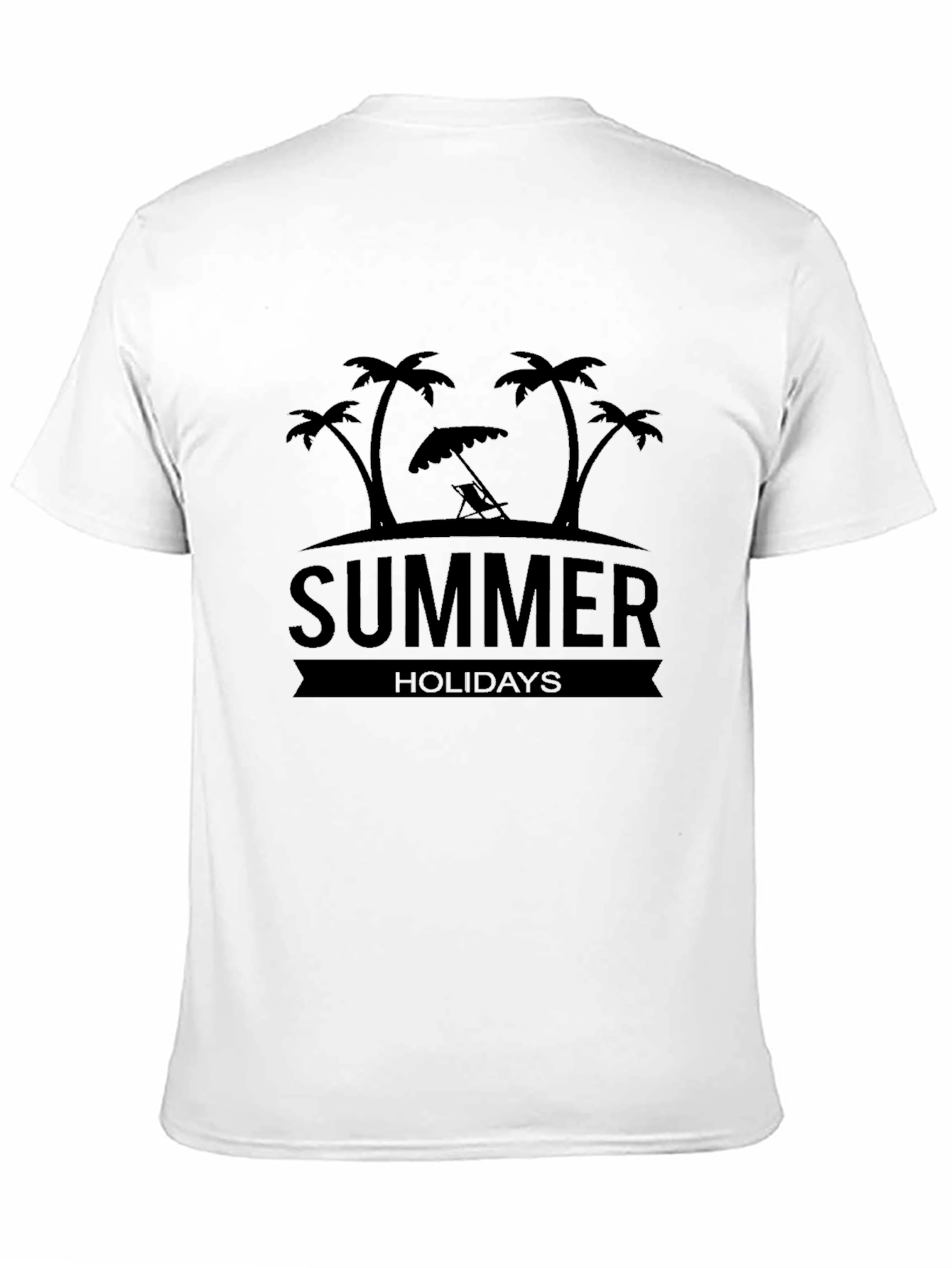 Summer Holiday Palm Tee - Mens Short Sleeve