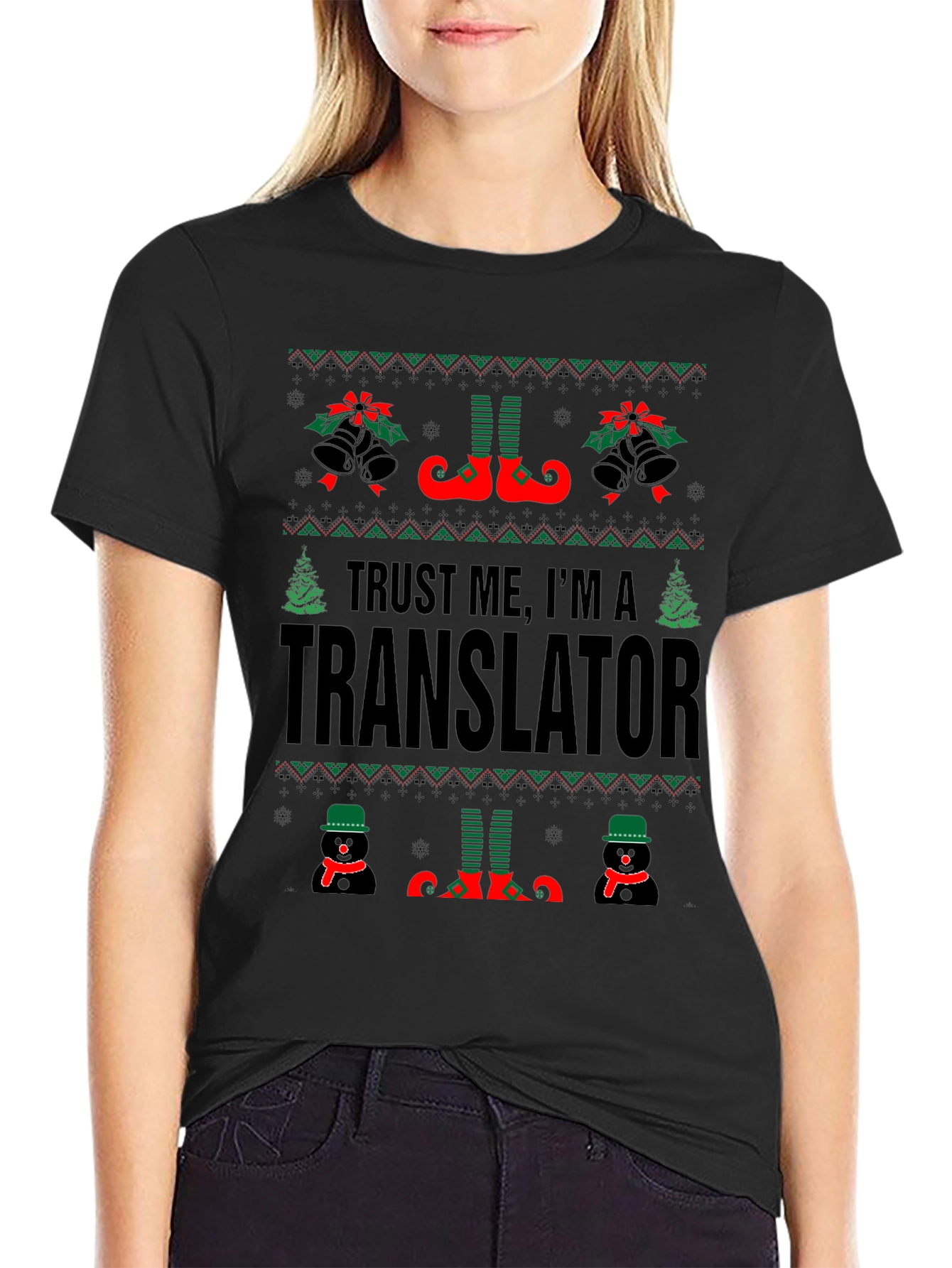 Trust Me Im A Translator Christmas T-Shirt