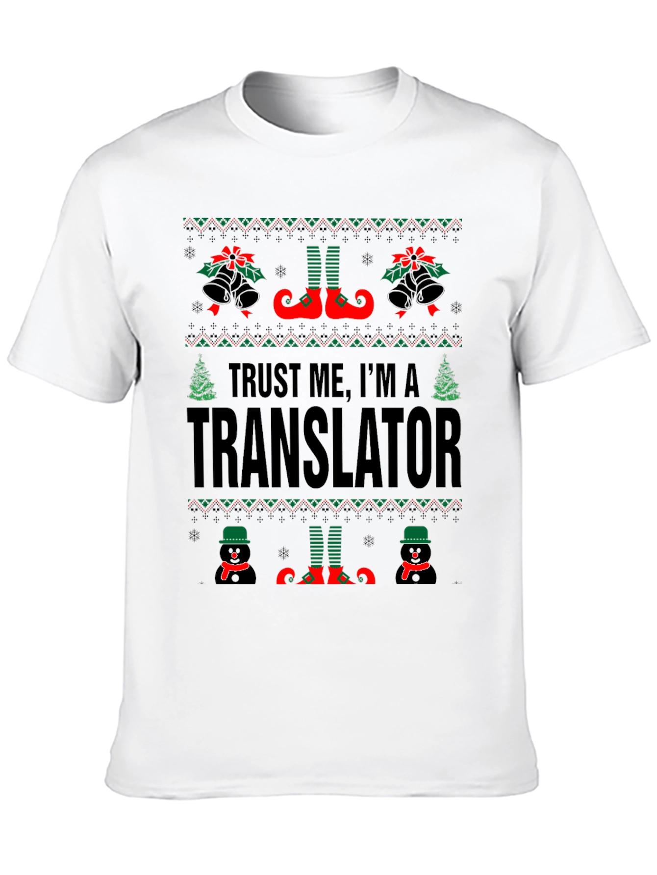 Trust Me Im A Translator Christmas T-Shirt