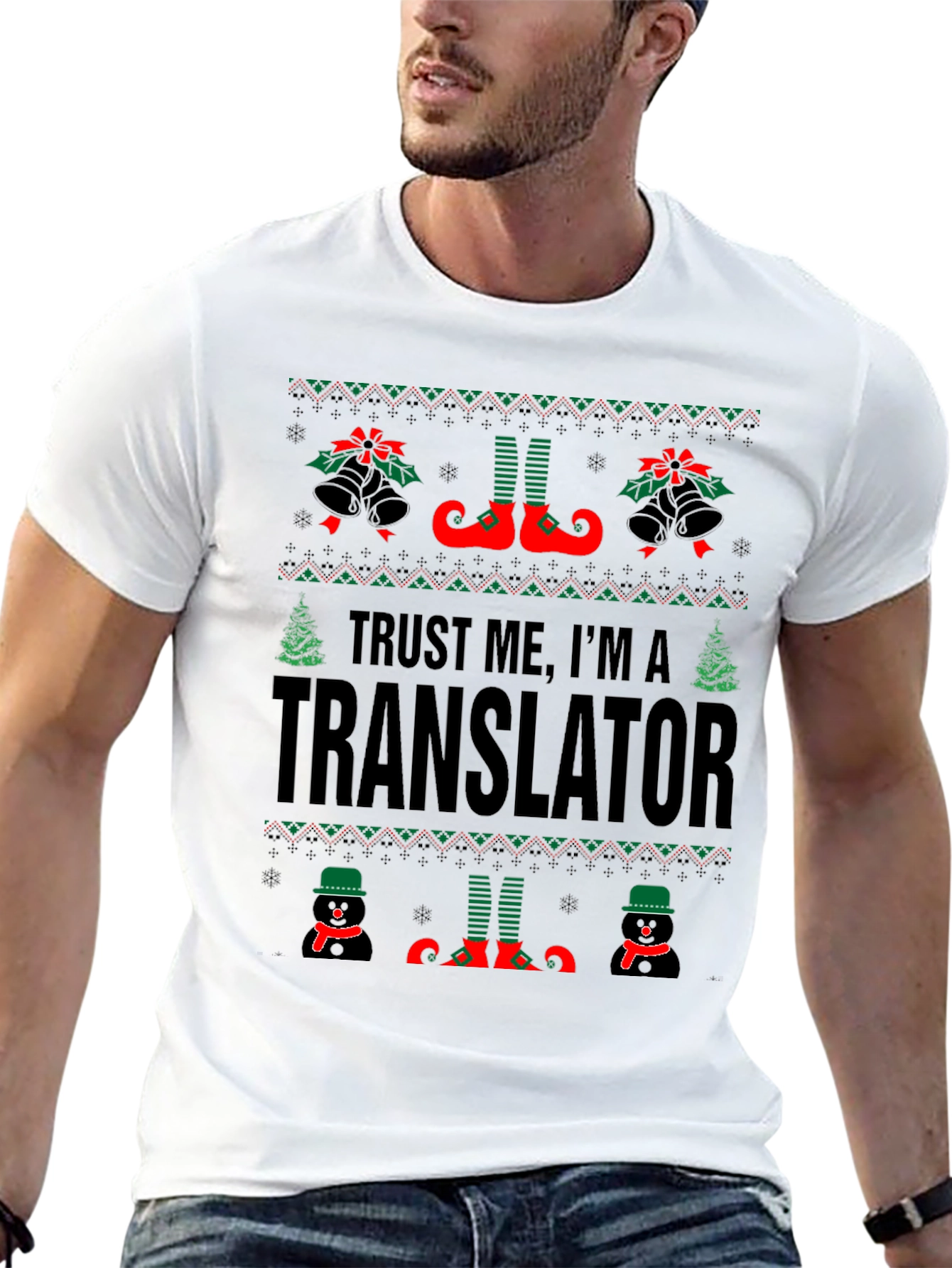 Trust Me Im A Translator Christmas T-Shirt