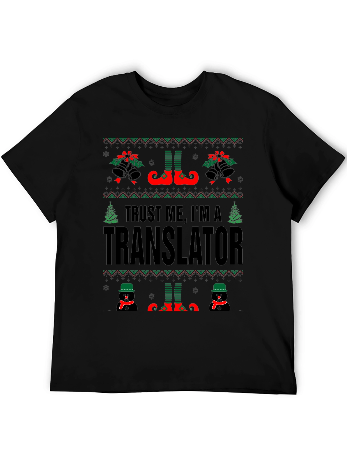 Trust Me Im A Translator Christmas T-Shirt