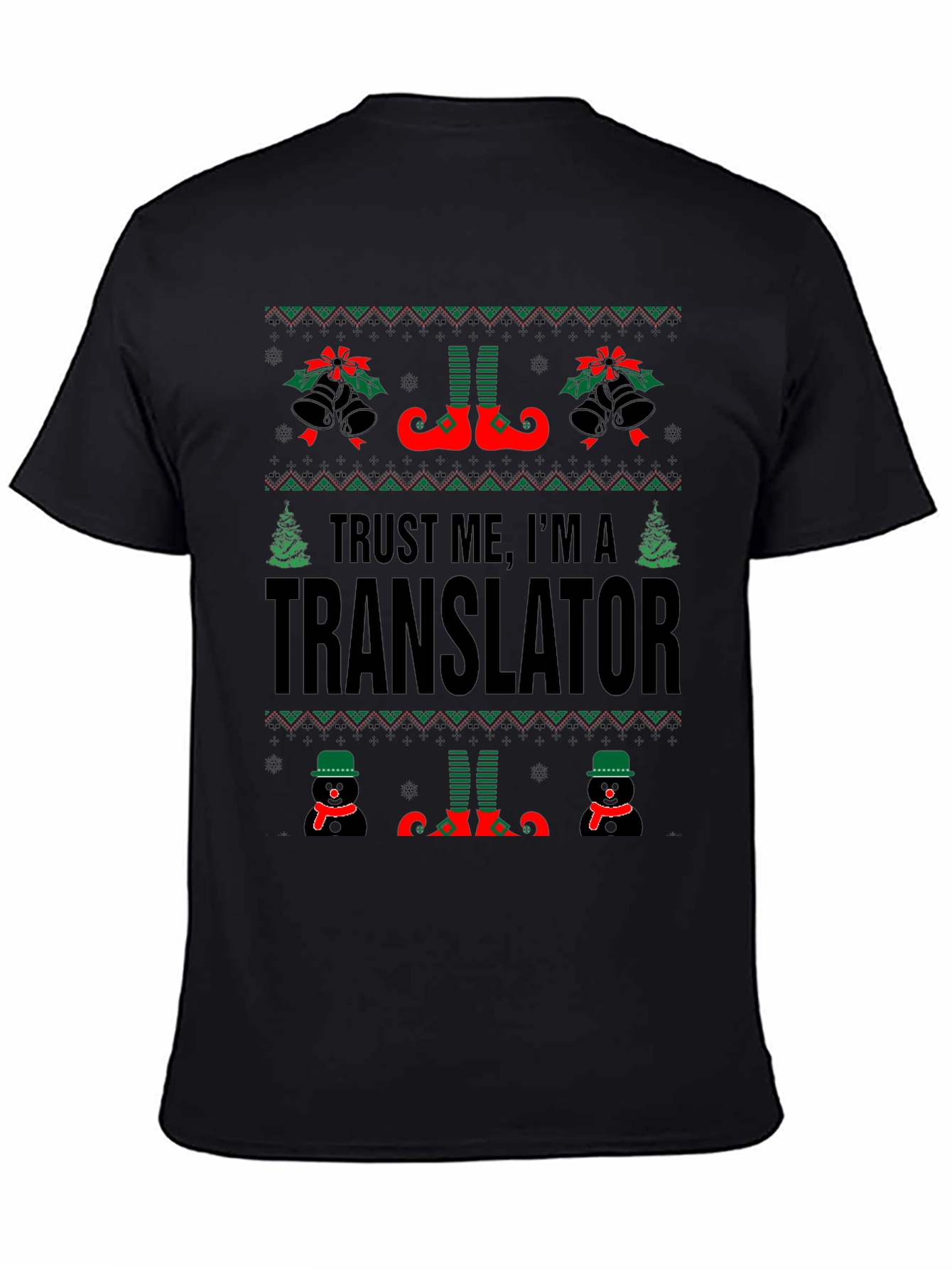 Trust Me Im A Translator Christmas T-Shirt