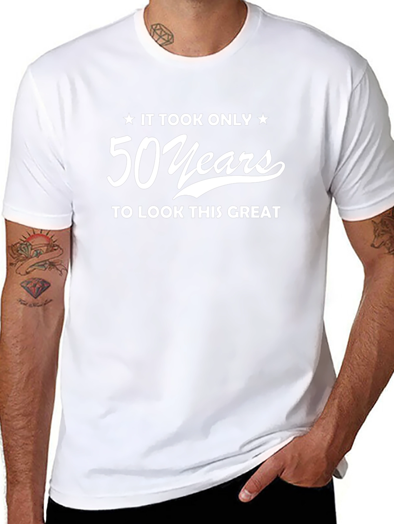 50 Years Looks Great T-Shirt Birthday Gift