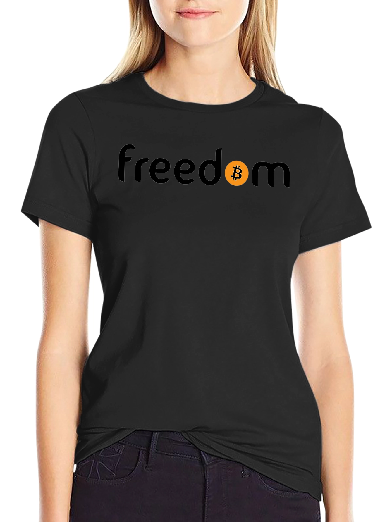 Bitcoin Freedom T-Shirt - Crypto Enthusiast Tee
