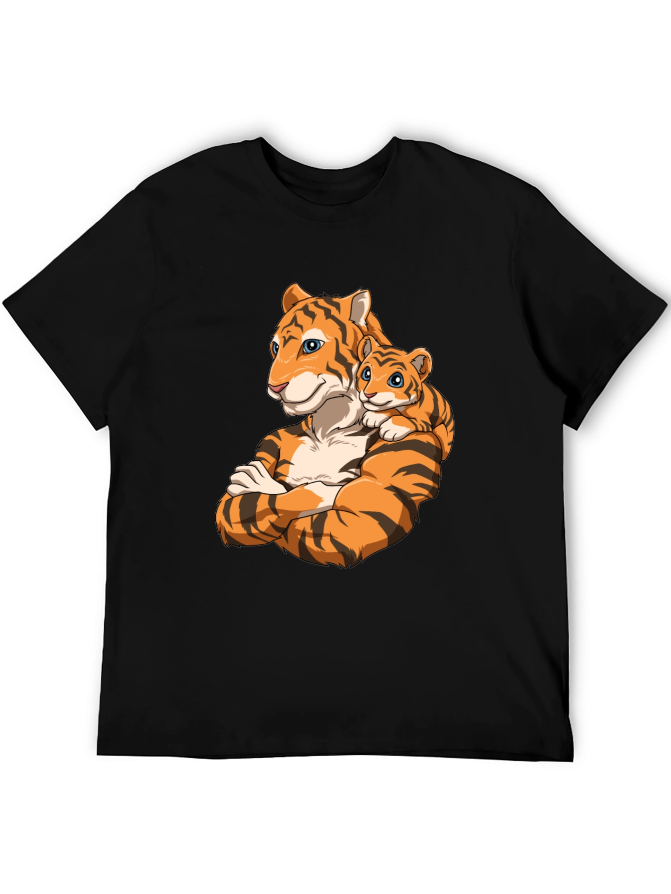 Tiger Family Graphic T-Shirt