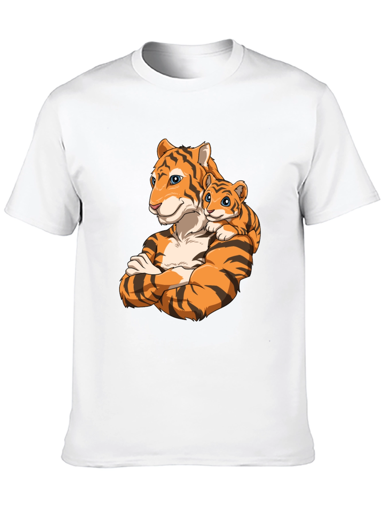 Tiger Family Graphic T-Shirt