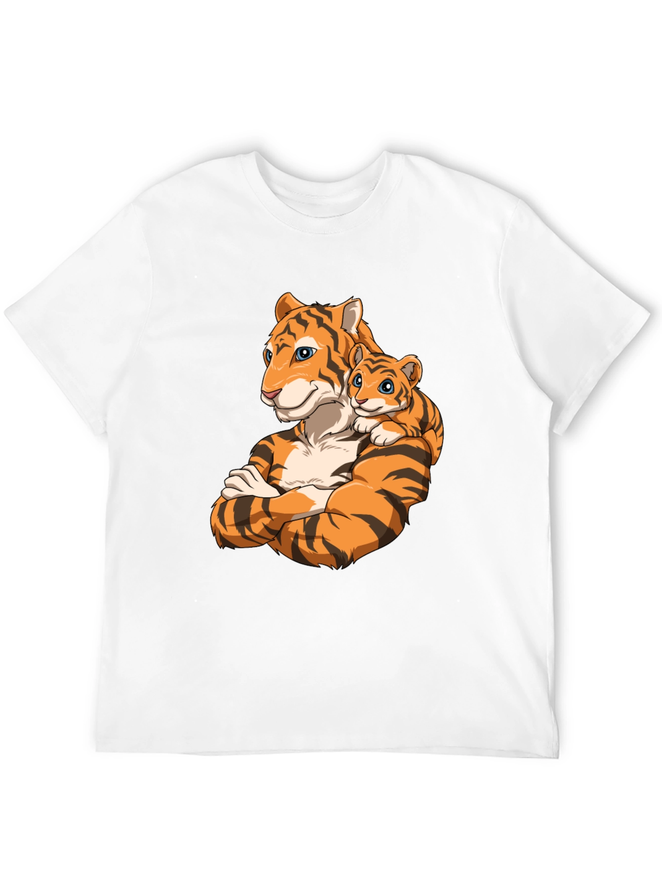 Tiger Family Graphic T-Shirt