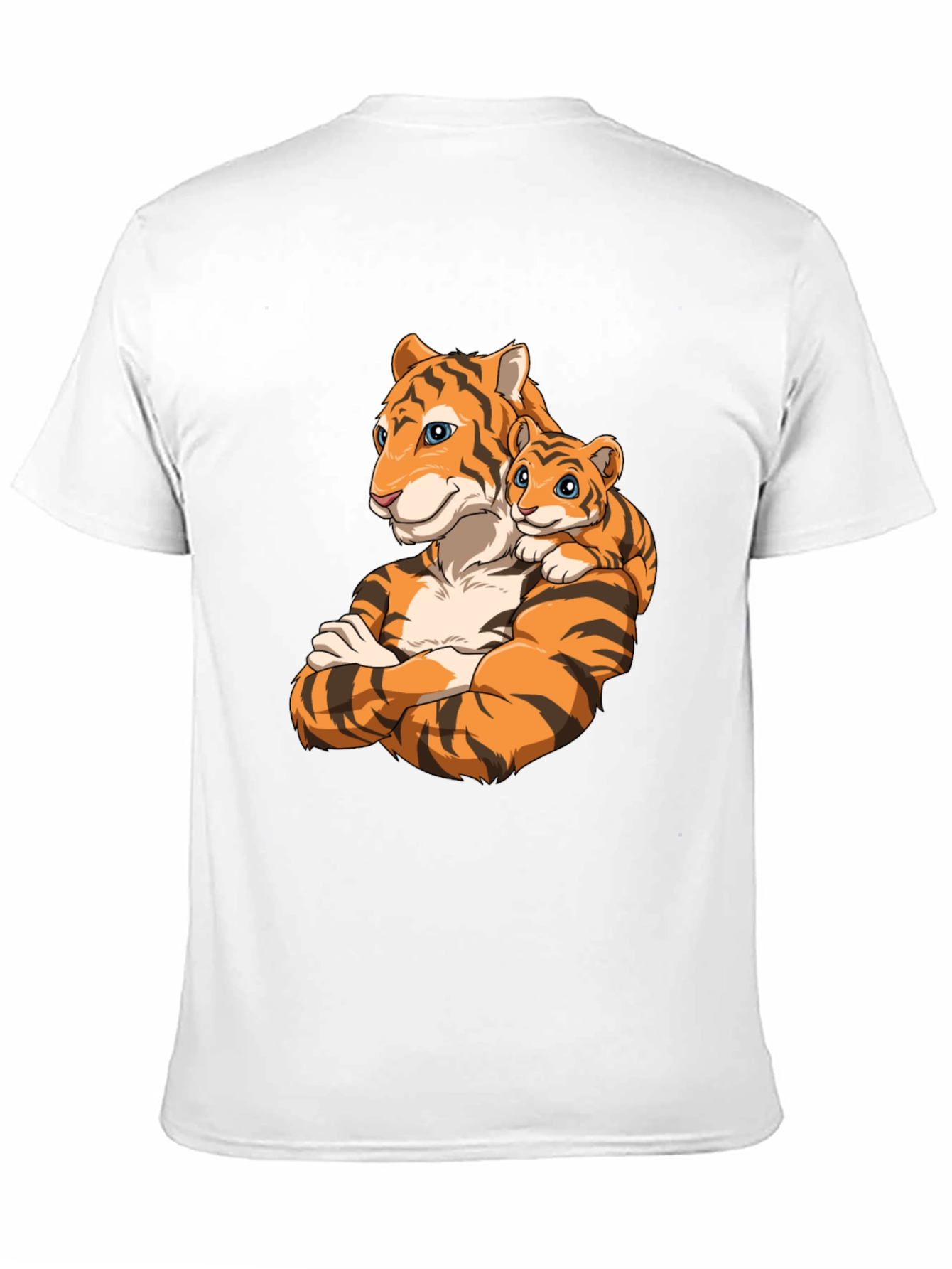Tiger Family Graphic T-Shirt