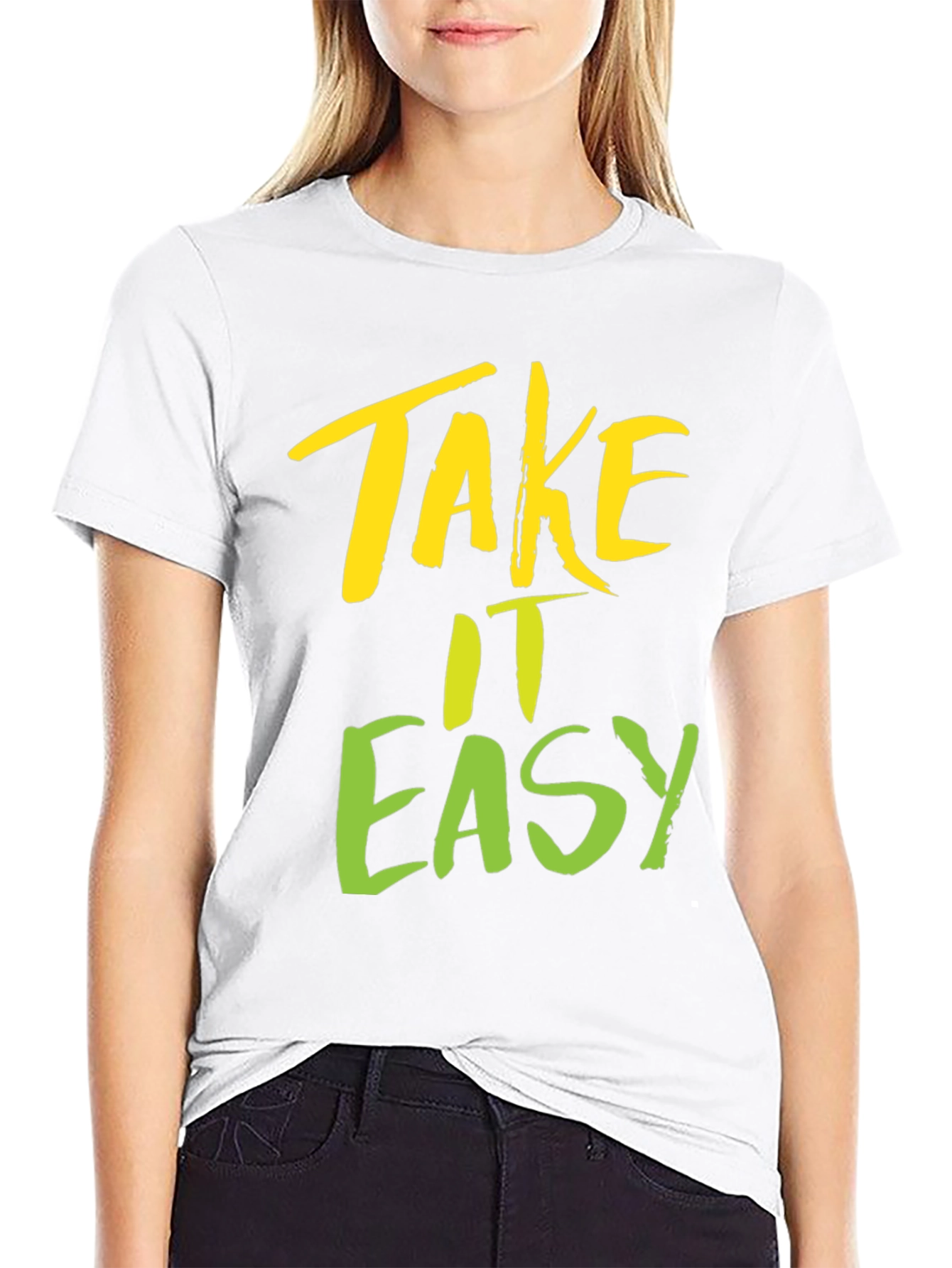 Take it Easy Graphic Tee - Trendy Casual Wear