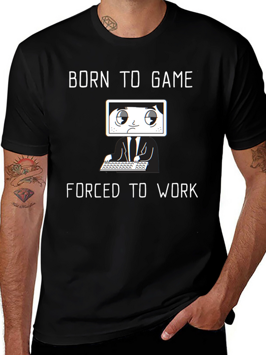 Born to Game T-Shirt - Gamer Humor Tee