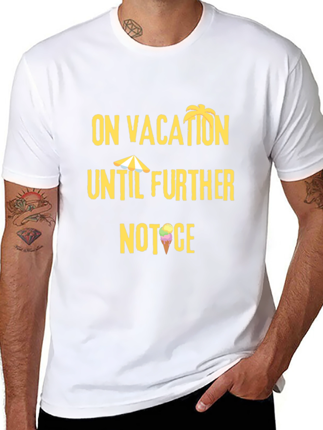 Vacation Mode Tee - Funny Holiday T-Shirt