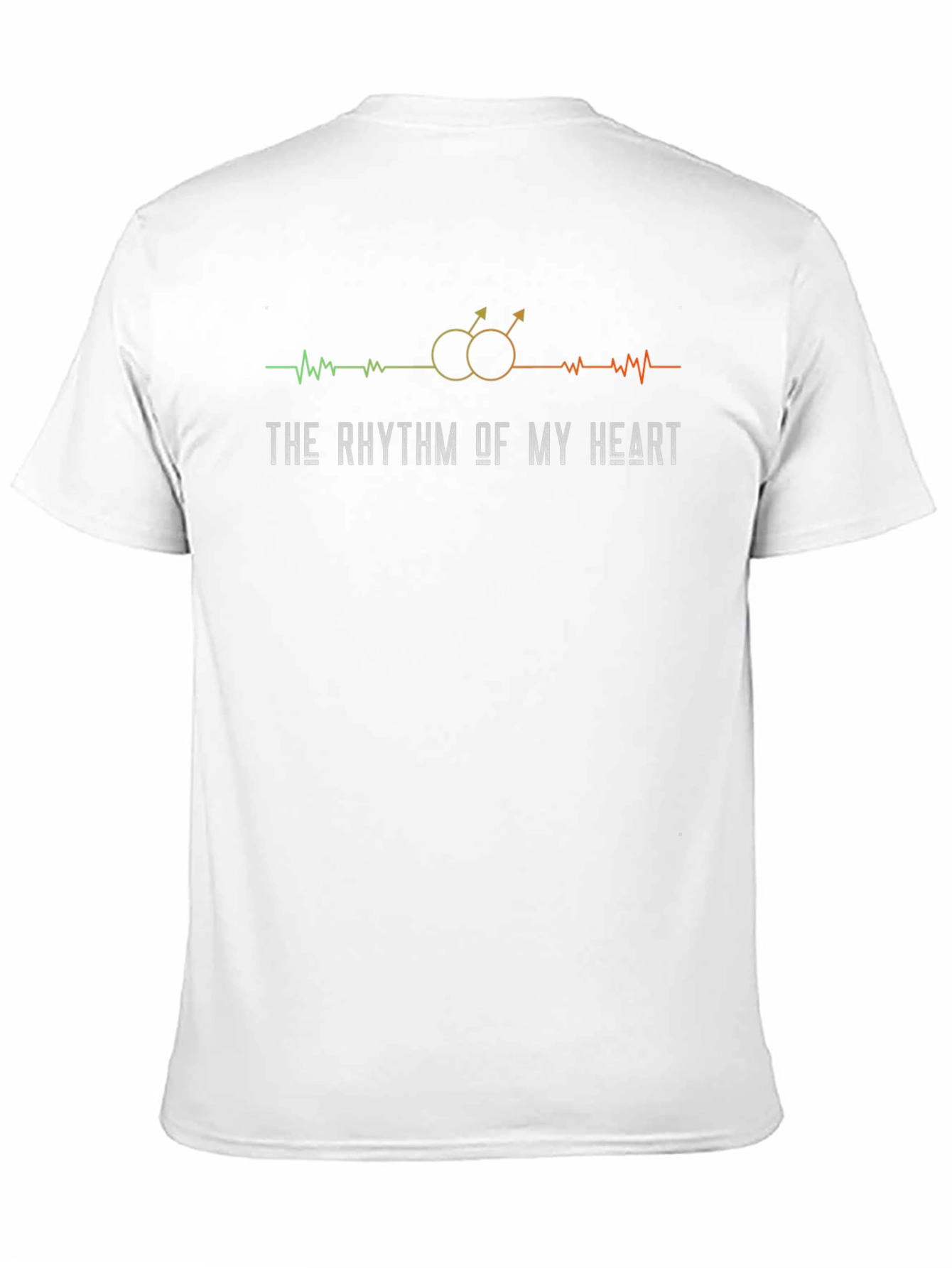 The Rhythm of My Heart T-Shirt Gay Pride Tee
