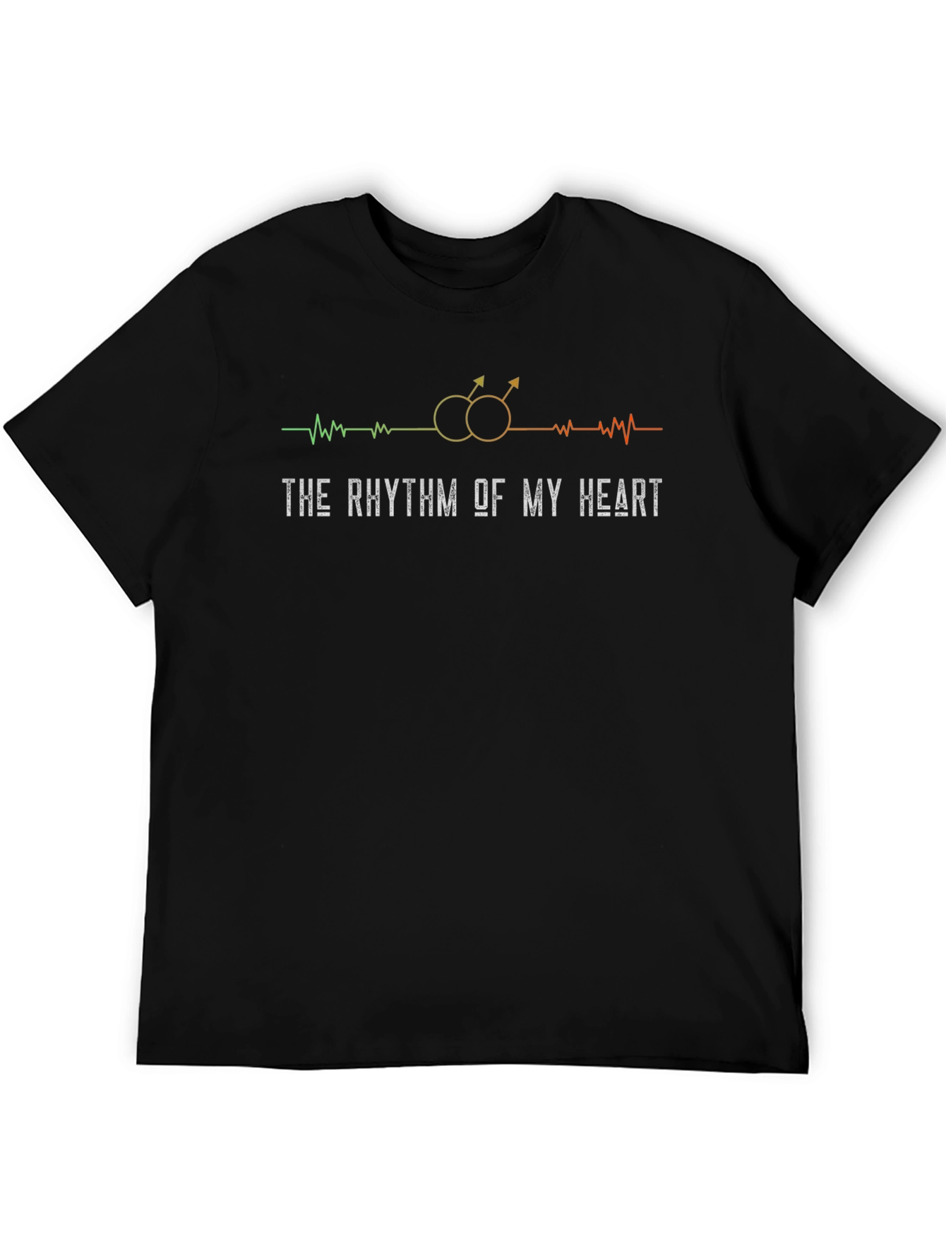 The Rhythm of My Heart T-Shirt Gay Pride Tee